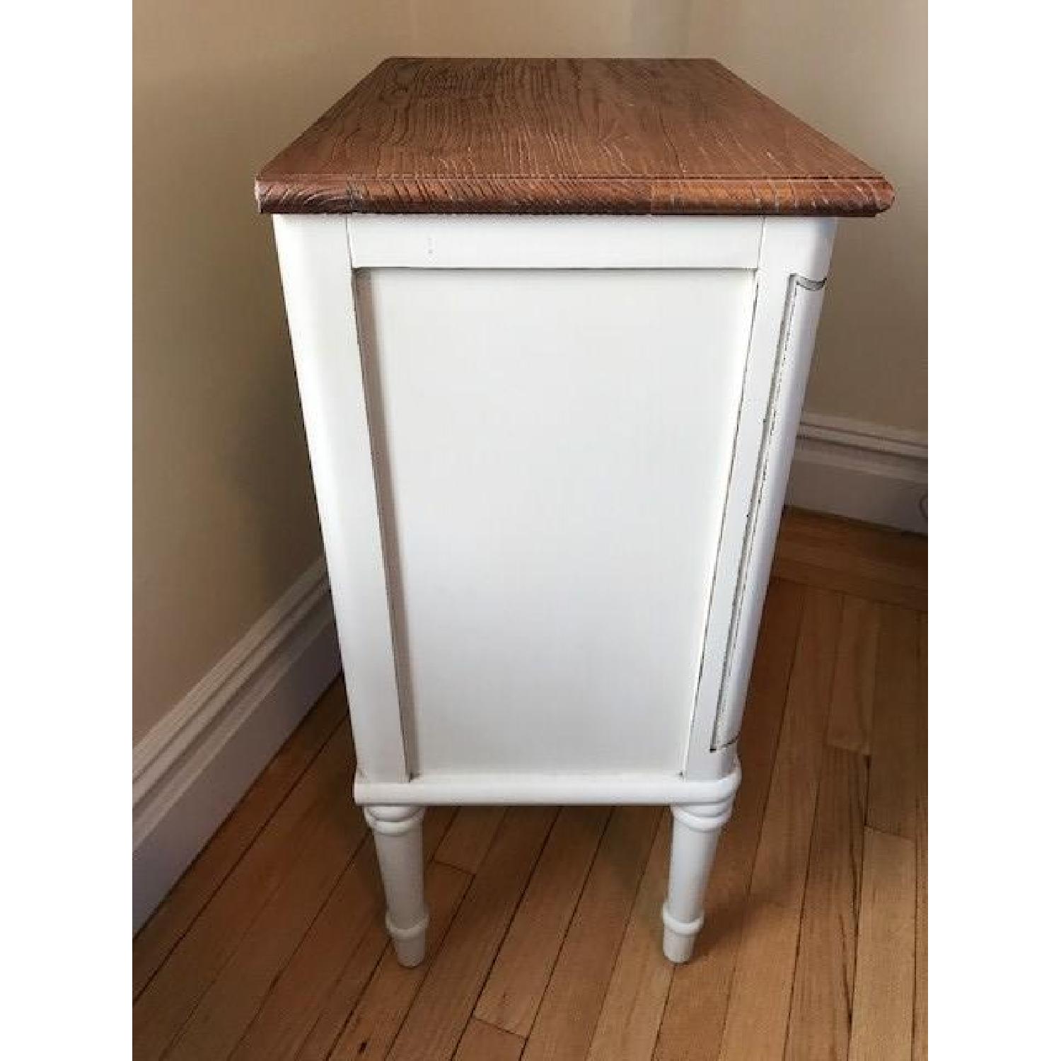 Ballard Designs Shabby Chic Bedside Table - image-2