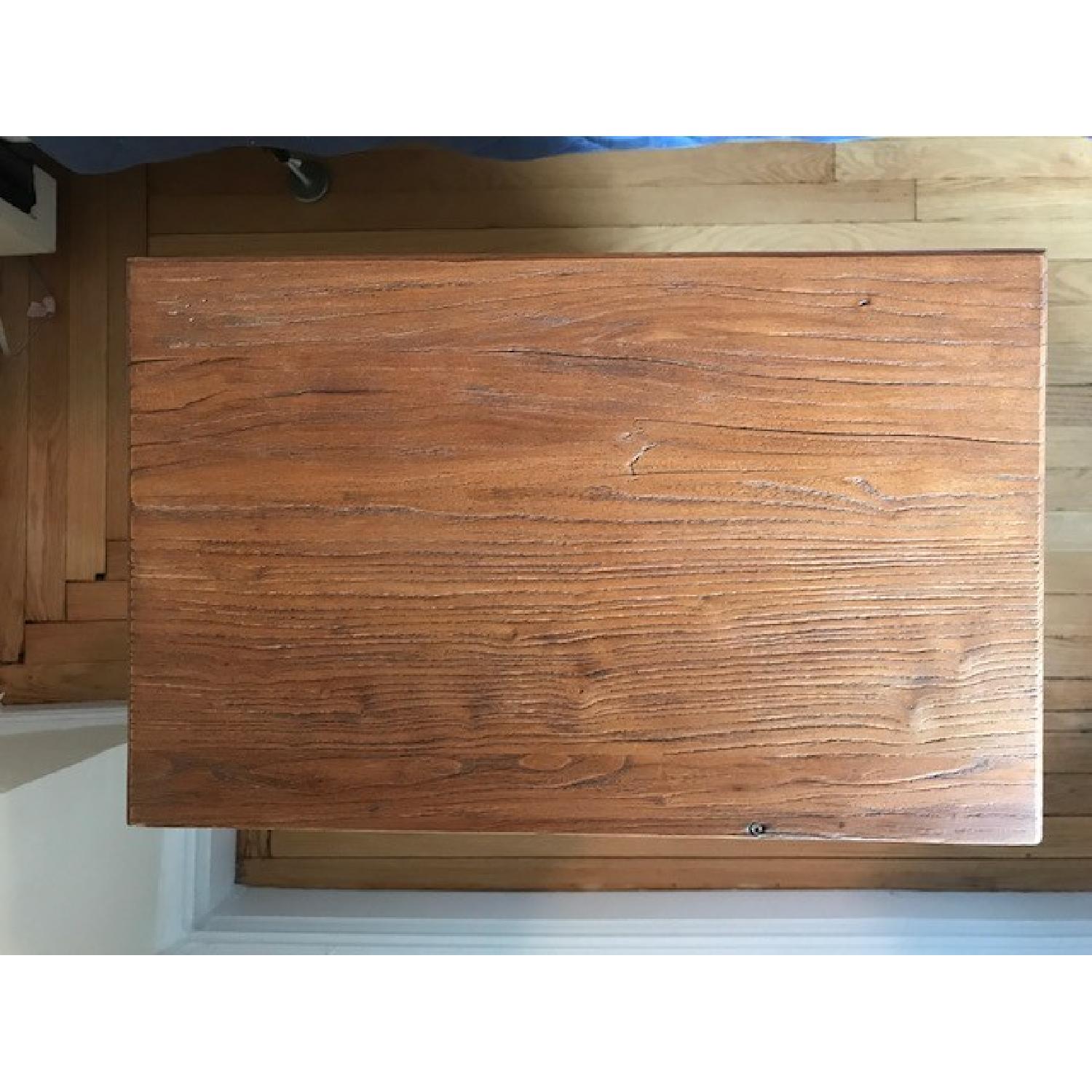 Ballard Designs Shabby Chic Bedside Table - image-3