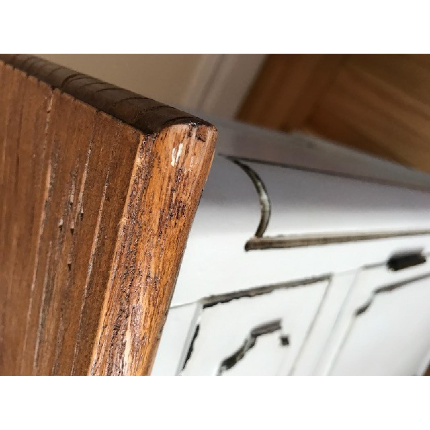 Ballard Designs Shabby Chic Bedside Table - image-5