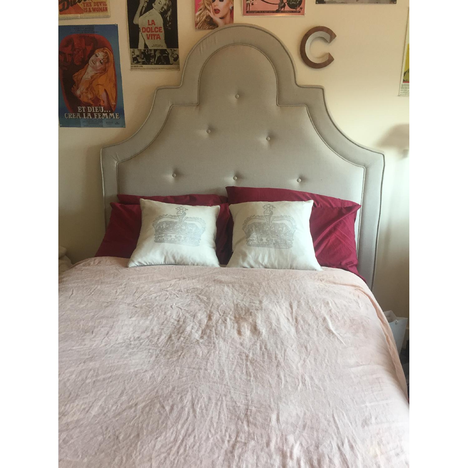 Pottery Barn York Tufted Headboard - image-2