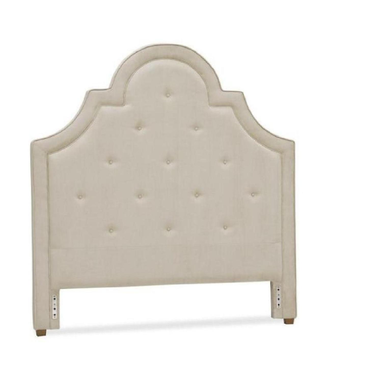 Pottery Barn York Tufted Headboard - image-0