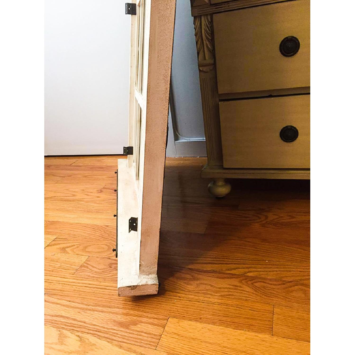 Pottery Barn Arched Door Window Mirror - image-2