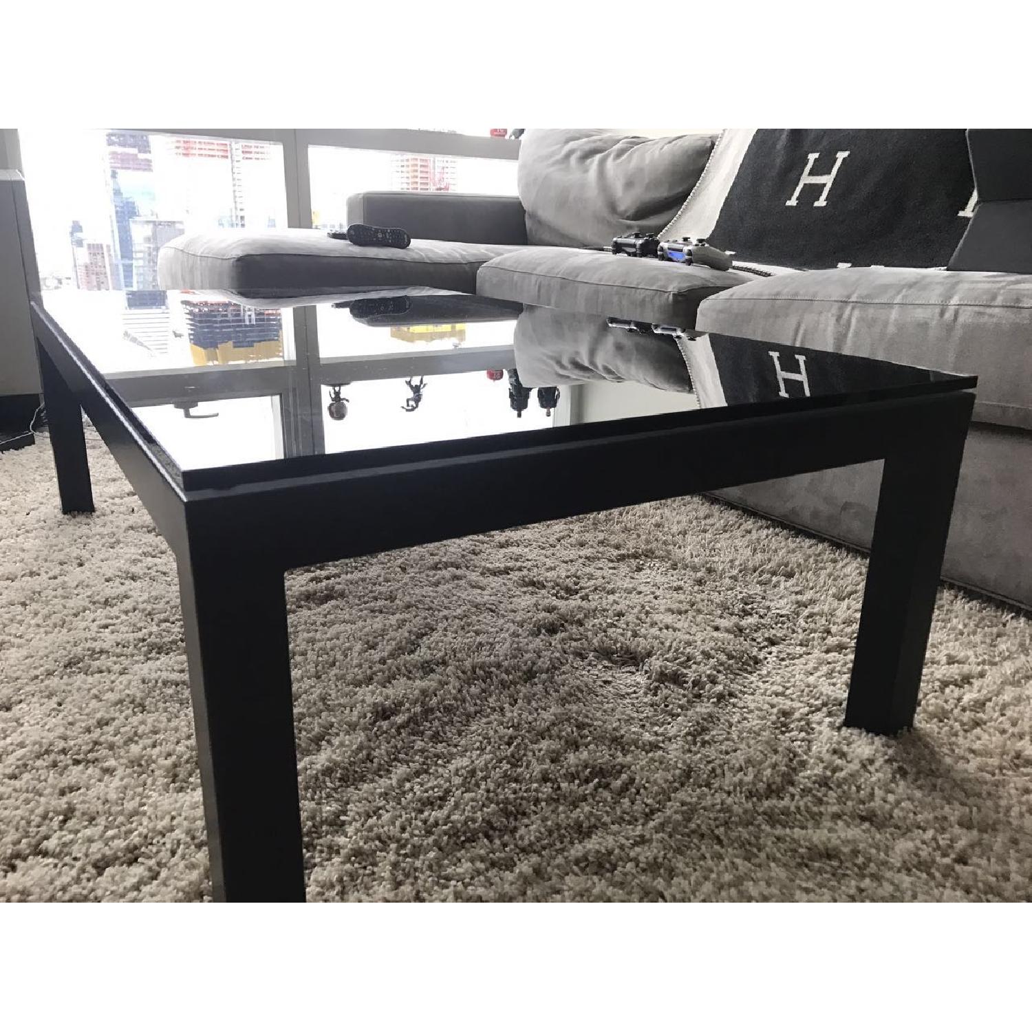 Crate & Barrel Parsons Coffee Table - image-1