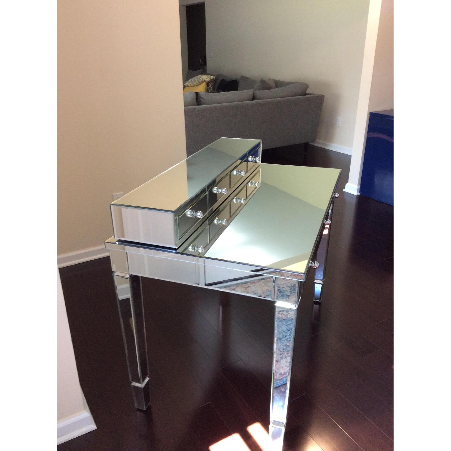 Bungalow 5 Chelsea Mirrored Desk - image-2