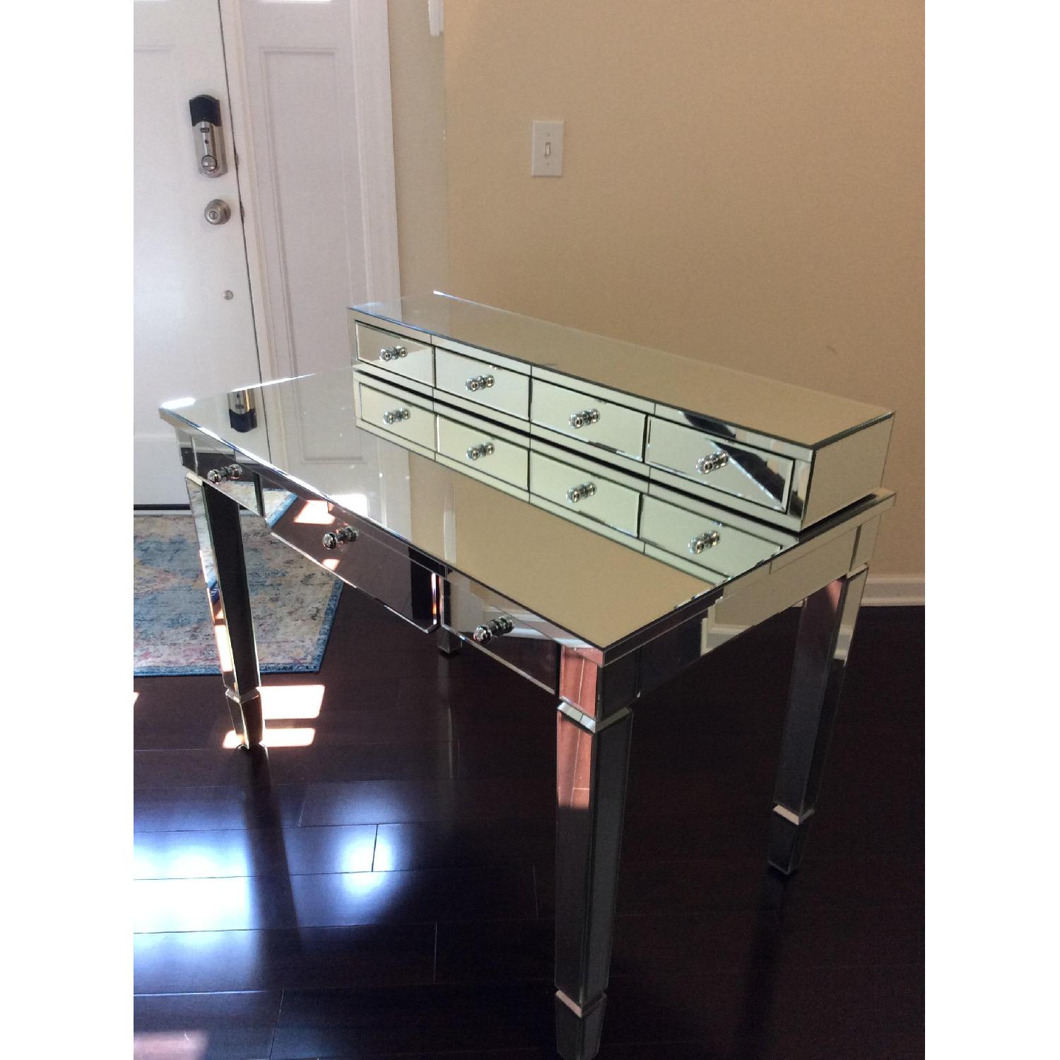 Bungalow 5 Chelsea Mirrored Desk - image-3