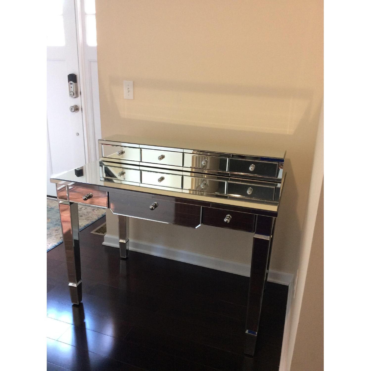 Bungalow 5 Chelsea Mirrored Desk - image-6