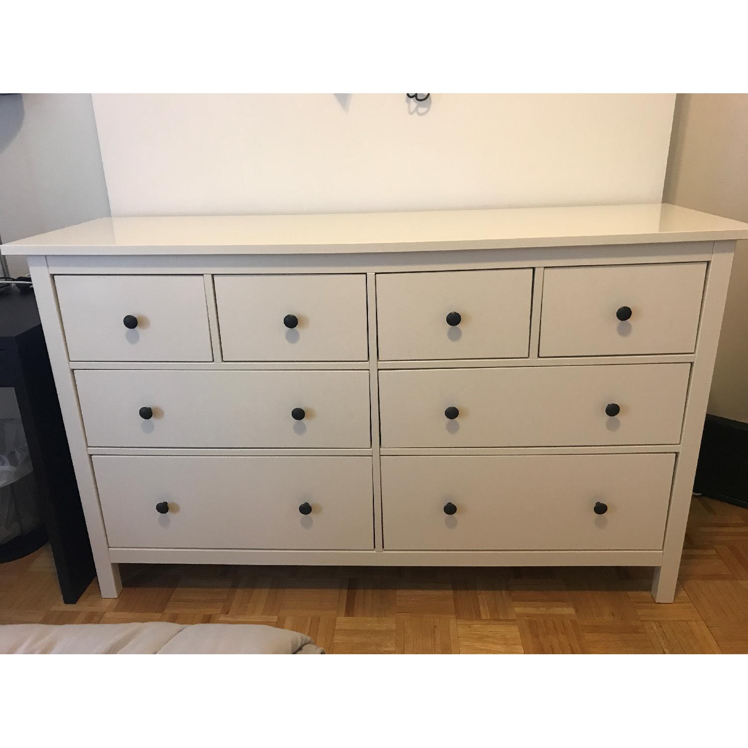 Ikea Hemnes 8 Drawer Dresser In White Stain Aptdeco