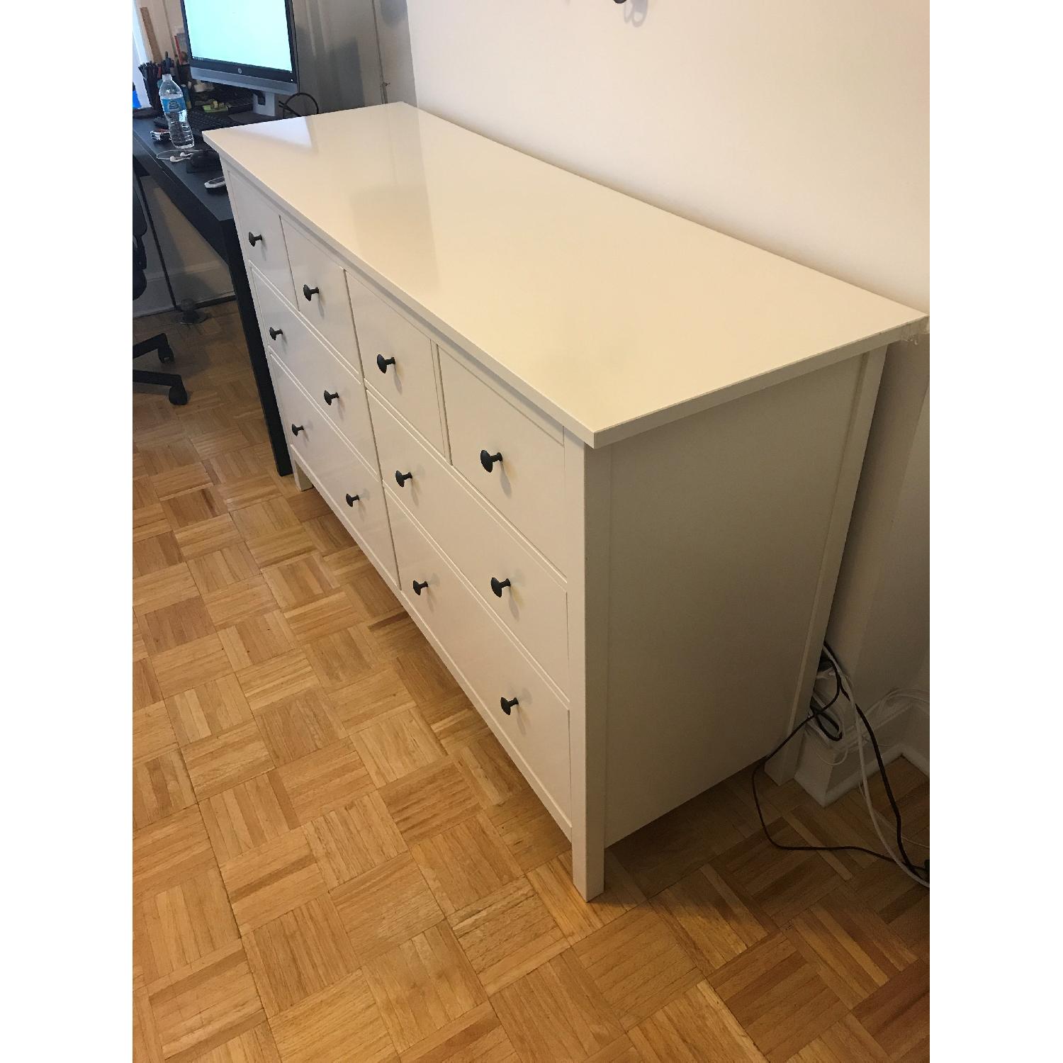 Ikea Hemnes 8-Drawer Dresser in White Stain - image-2