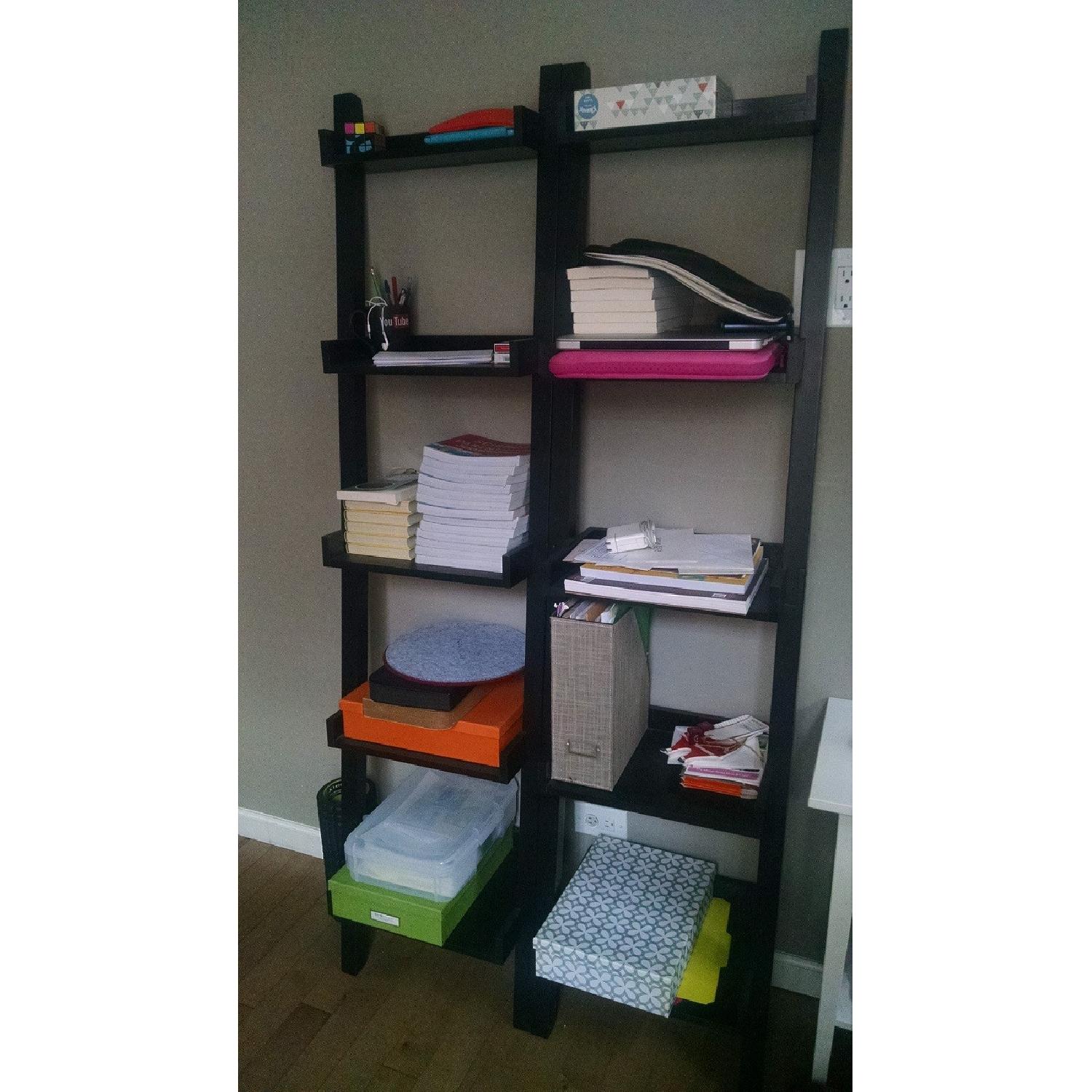 Container Store Leaning Bookshelves - image-2