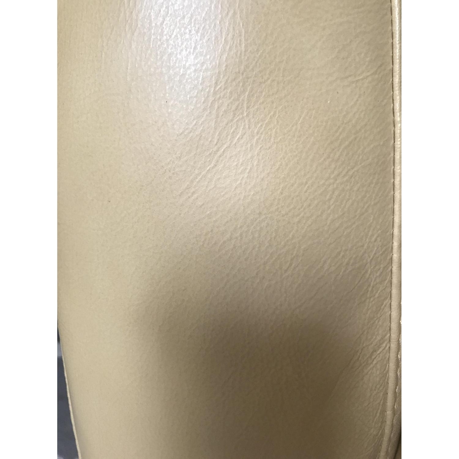 Macy's Almafi Yellow Leather Recliner - image-4