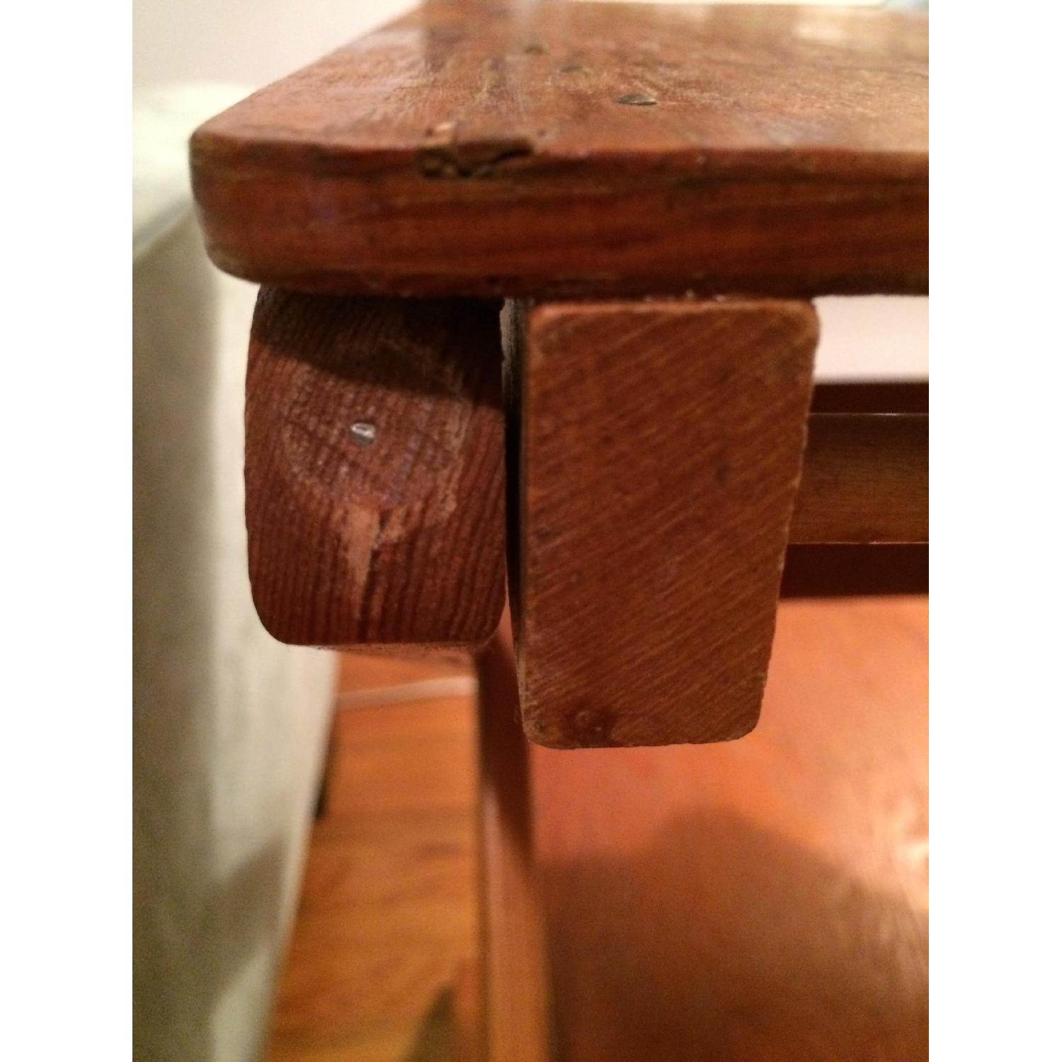 Adjustable Height Folding Side Table - image-5