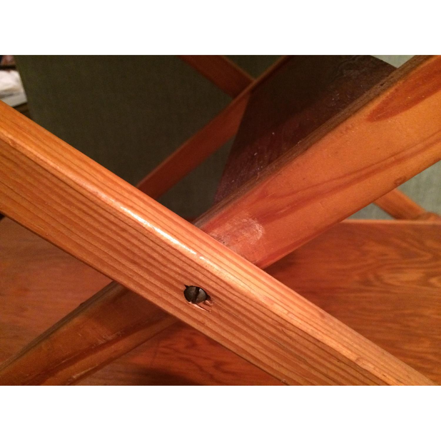 Adjustable Height Folding Side Table - image-9