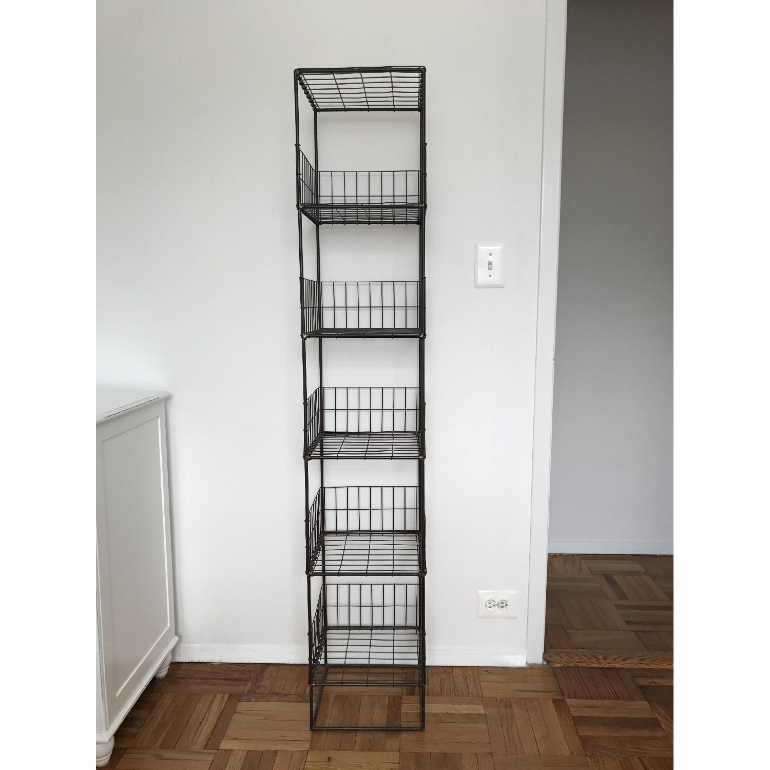 CB2 Grid Tower/Open Wire Shelves - image-1