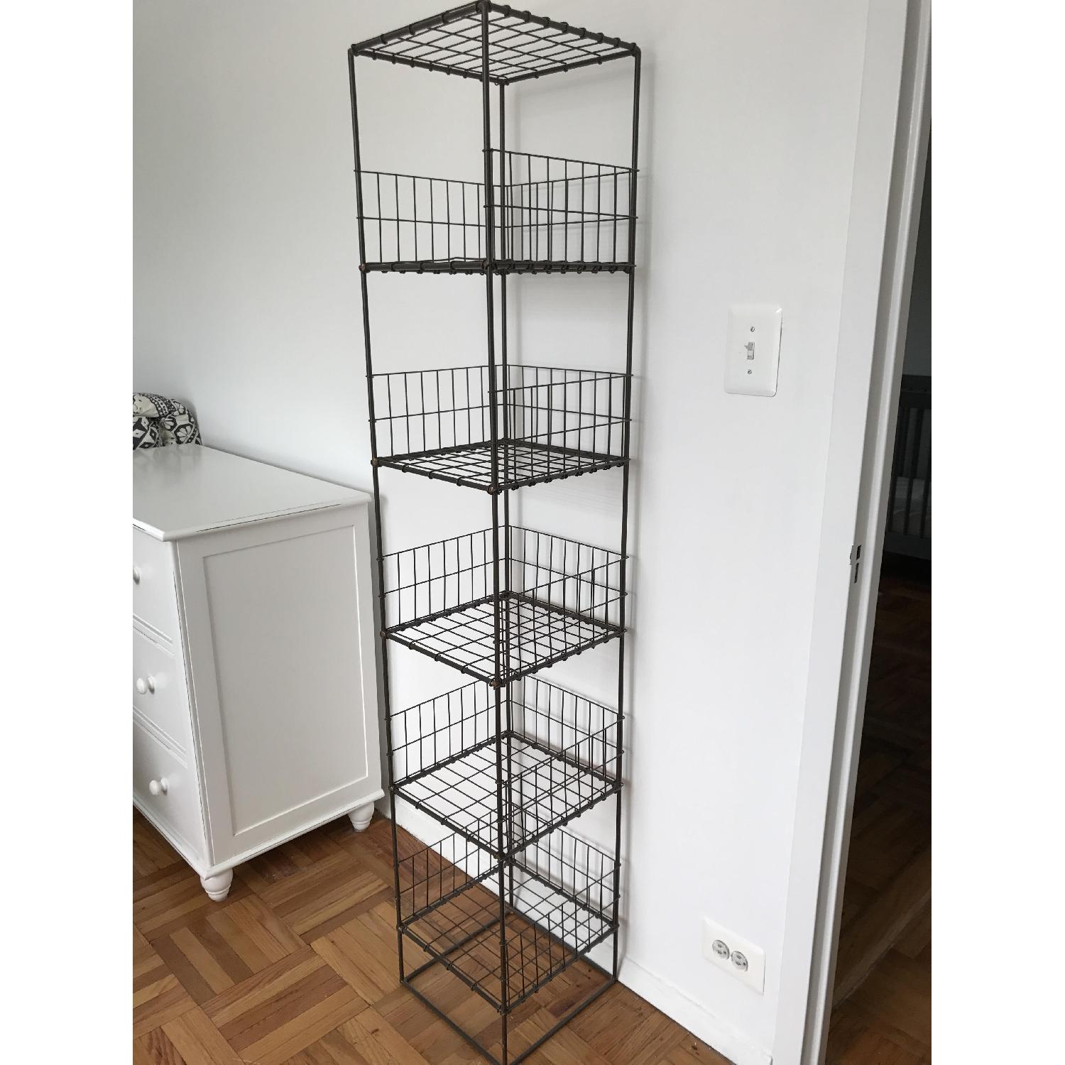 CB2 Grid Tower/Open Wire Shelves - image-3