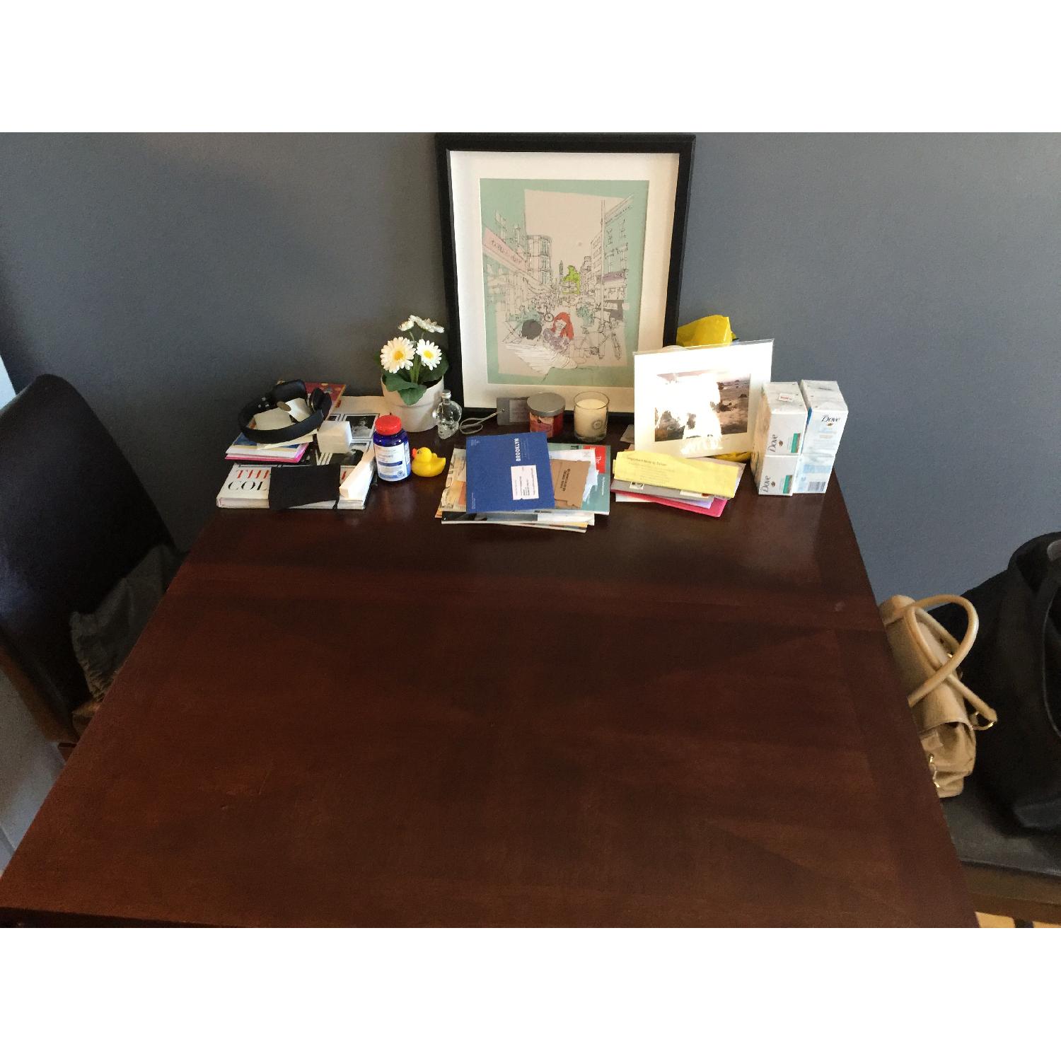 Square High Top Table w/ 3 Chairs - image-1