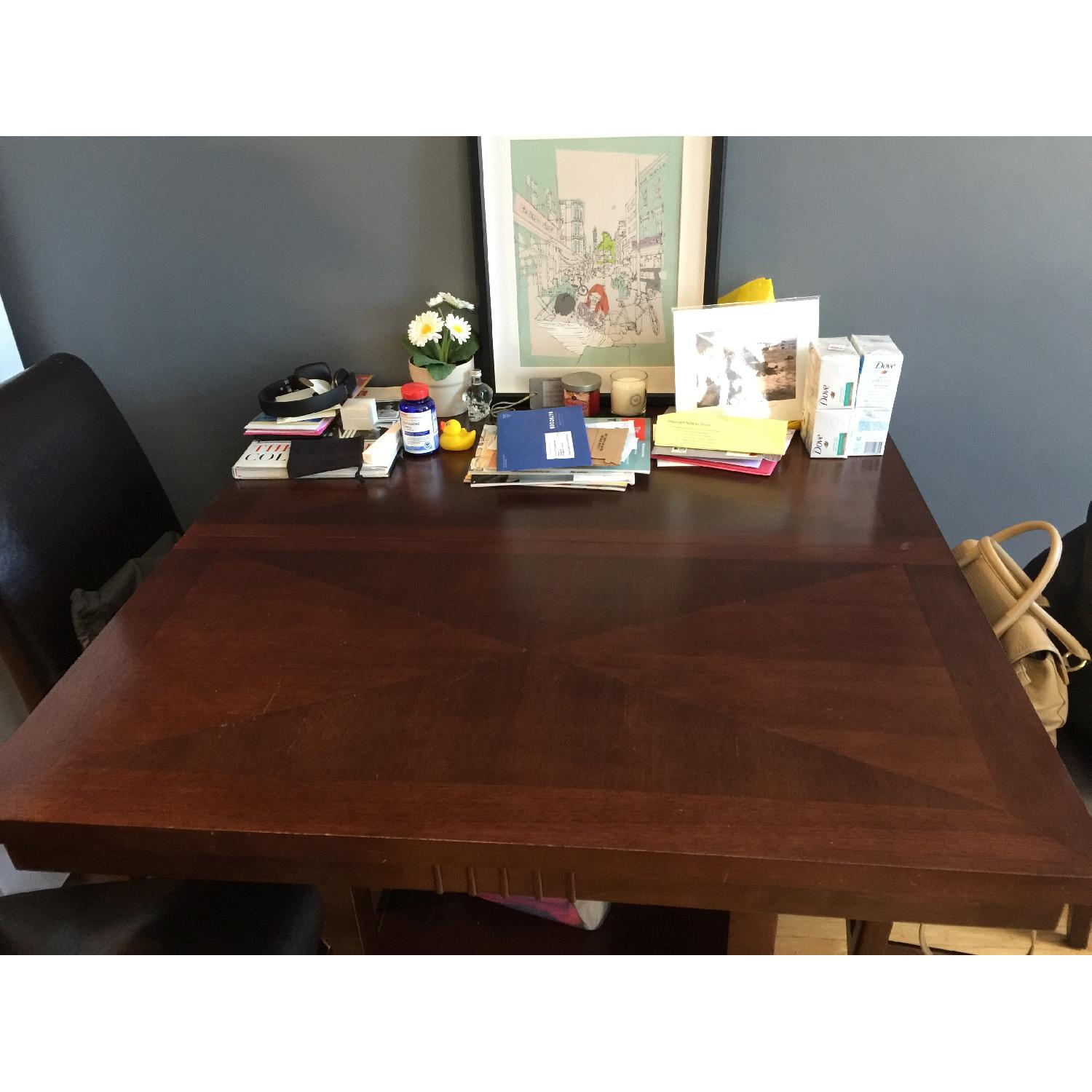 Square High Top Table w/ 3 Chairs - image-4