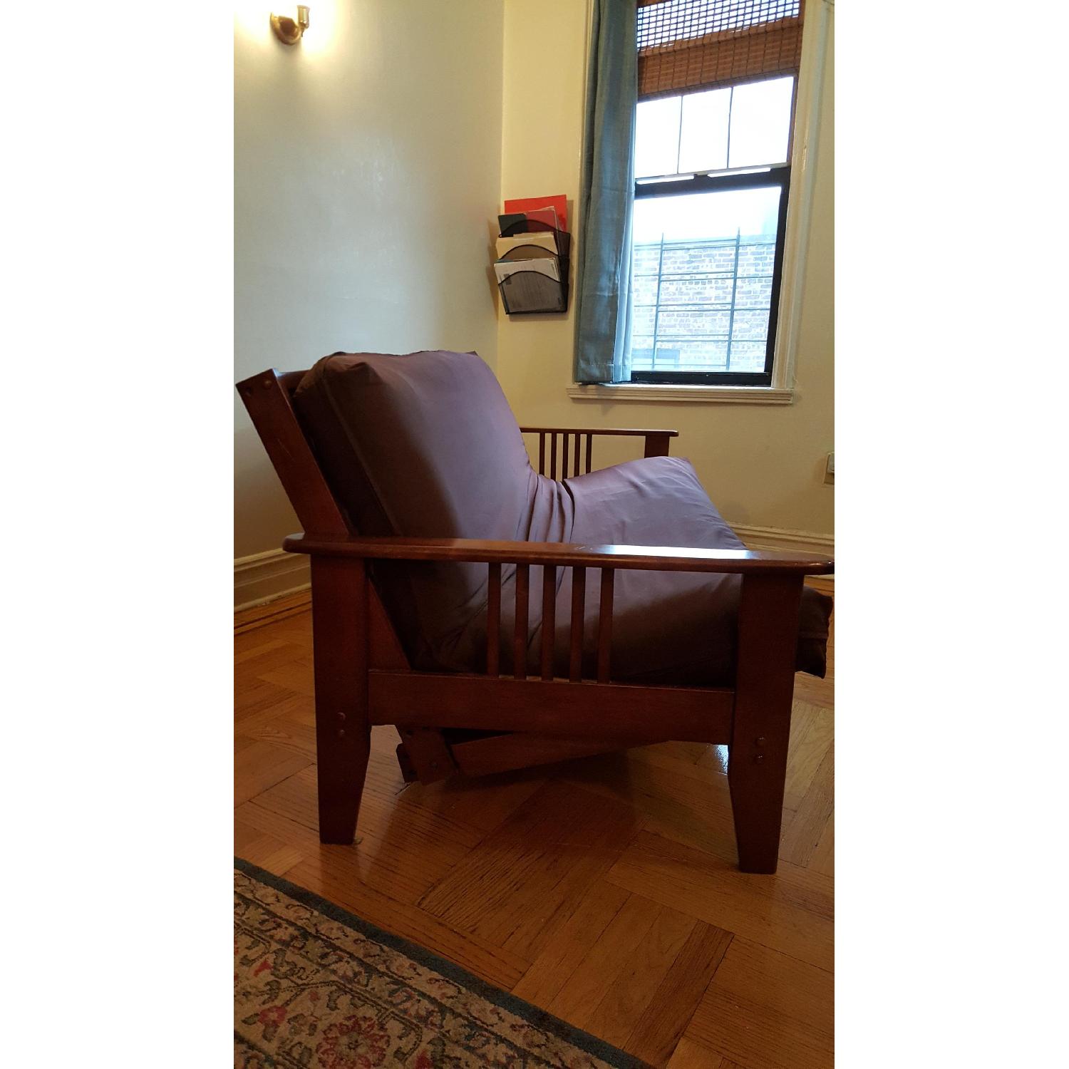 Cherry Wood Futon - image-2