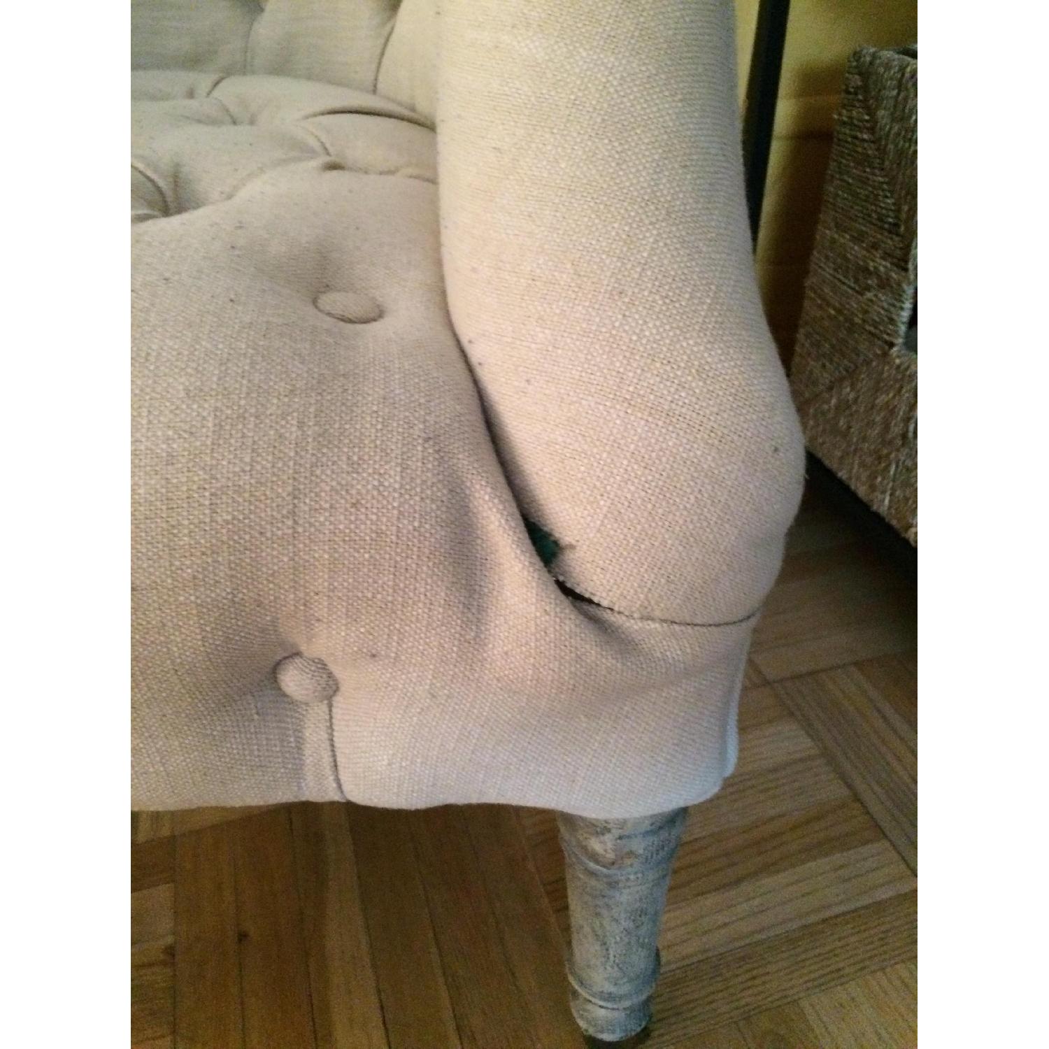 Aidan Gray Tufted Wingback Chair - image-7
