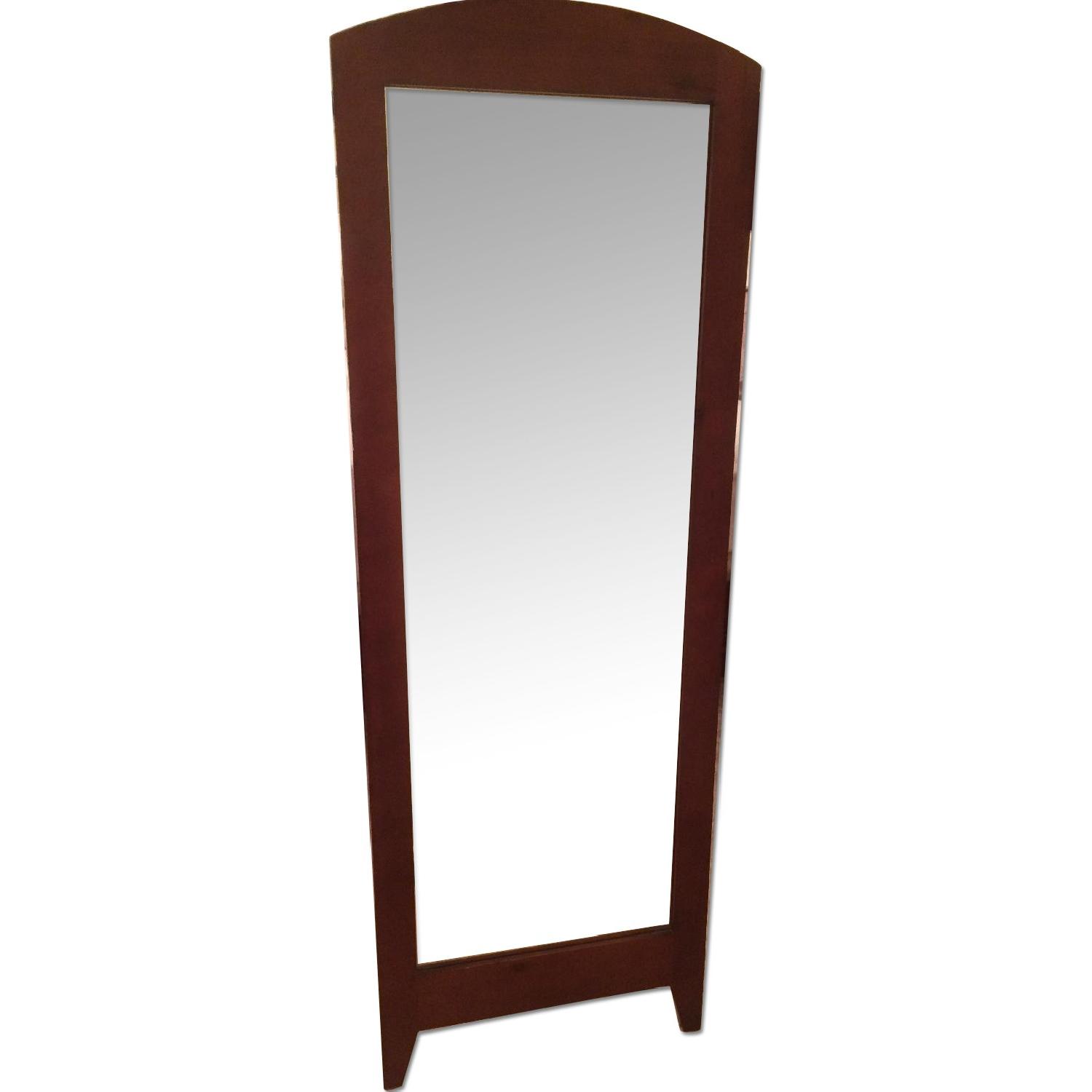 Cherrywood Vanity with Mirror & Separate Cherrywood Standalone Mirror - image-7
