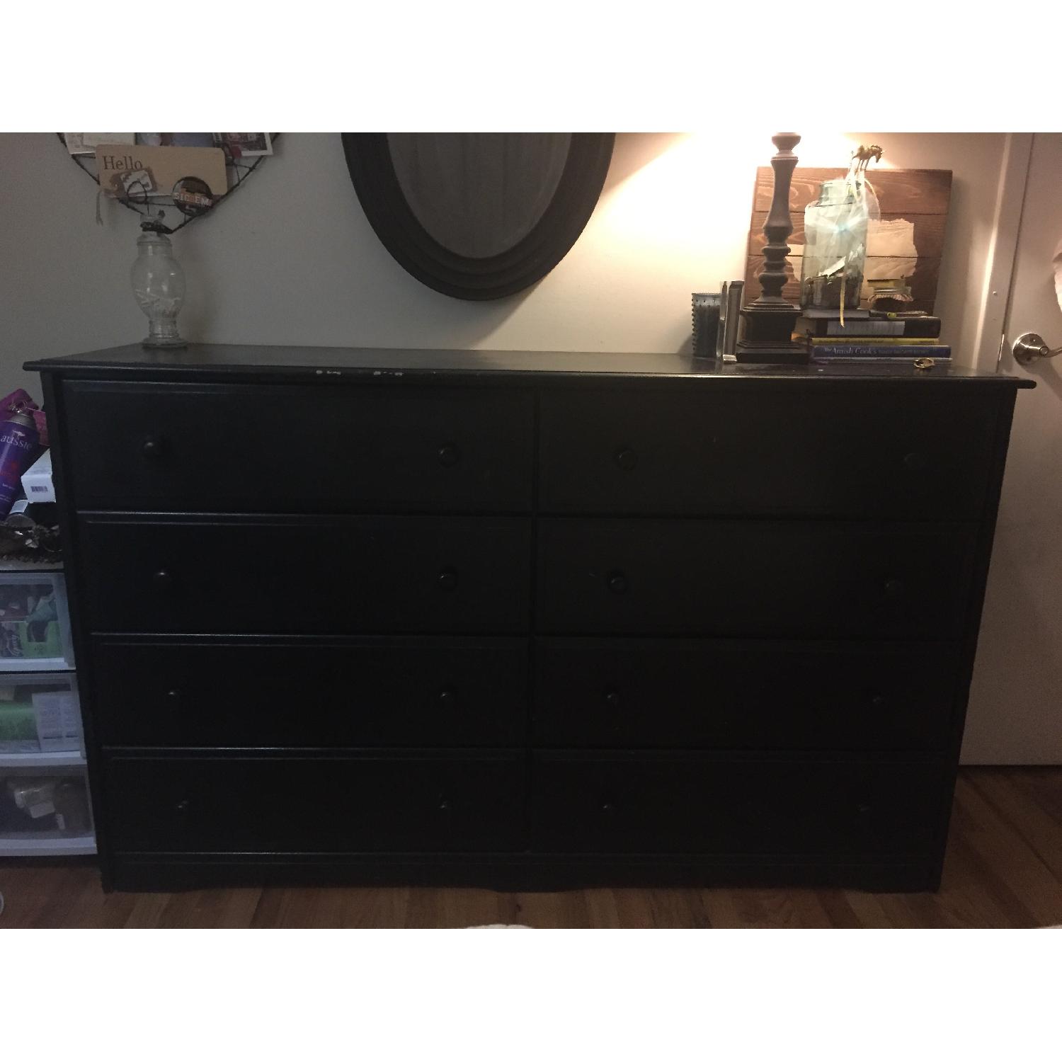 Large Black Dresser - image-1