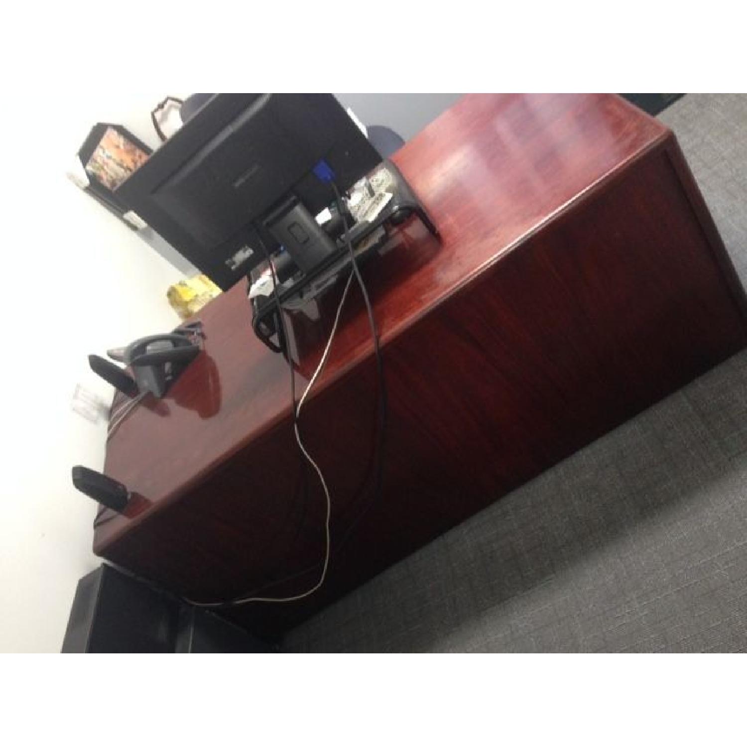 Executive Mahogany Desk - image-2