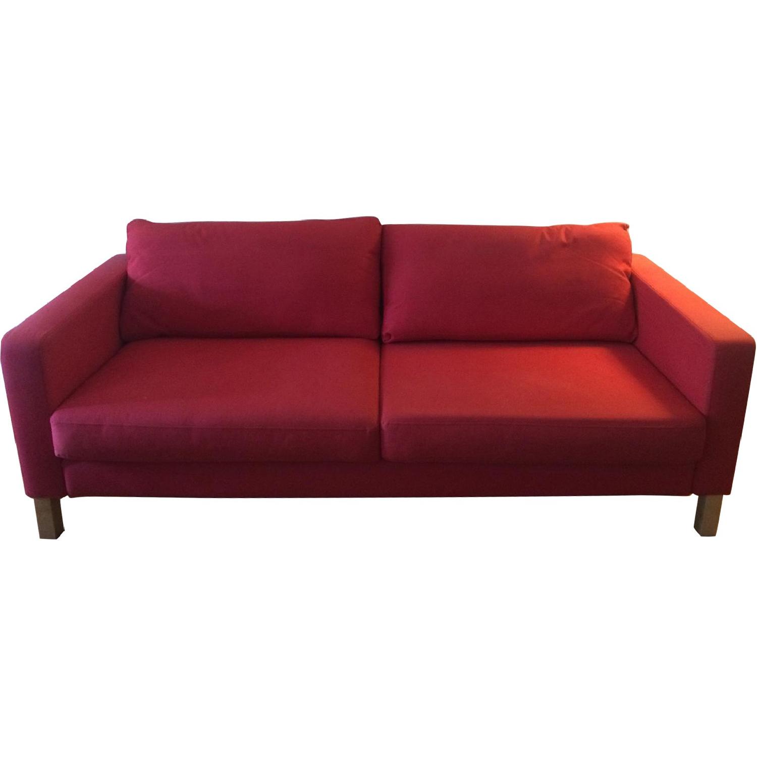 Ikea Karlstad Loveseat AptDeco