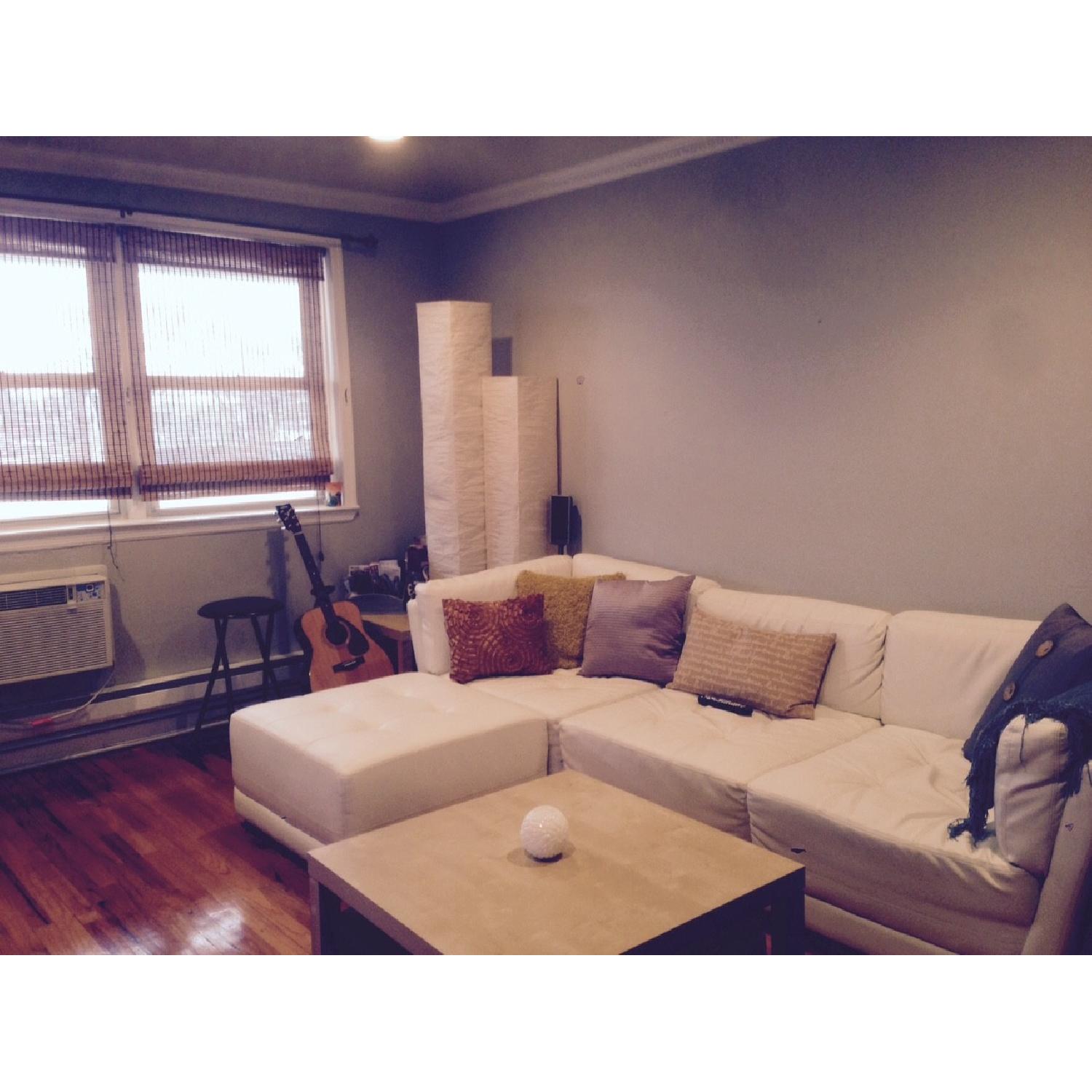 Coaster Fine White Modular Sectional Sofa - image-5