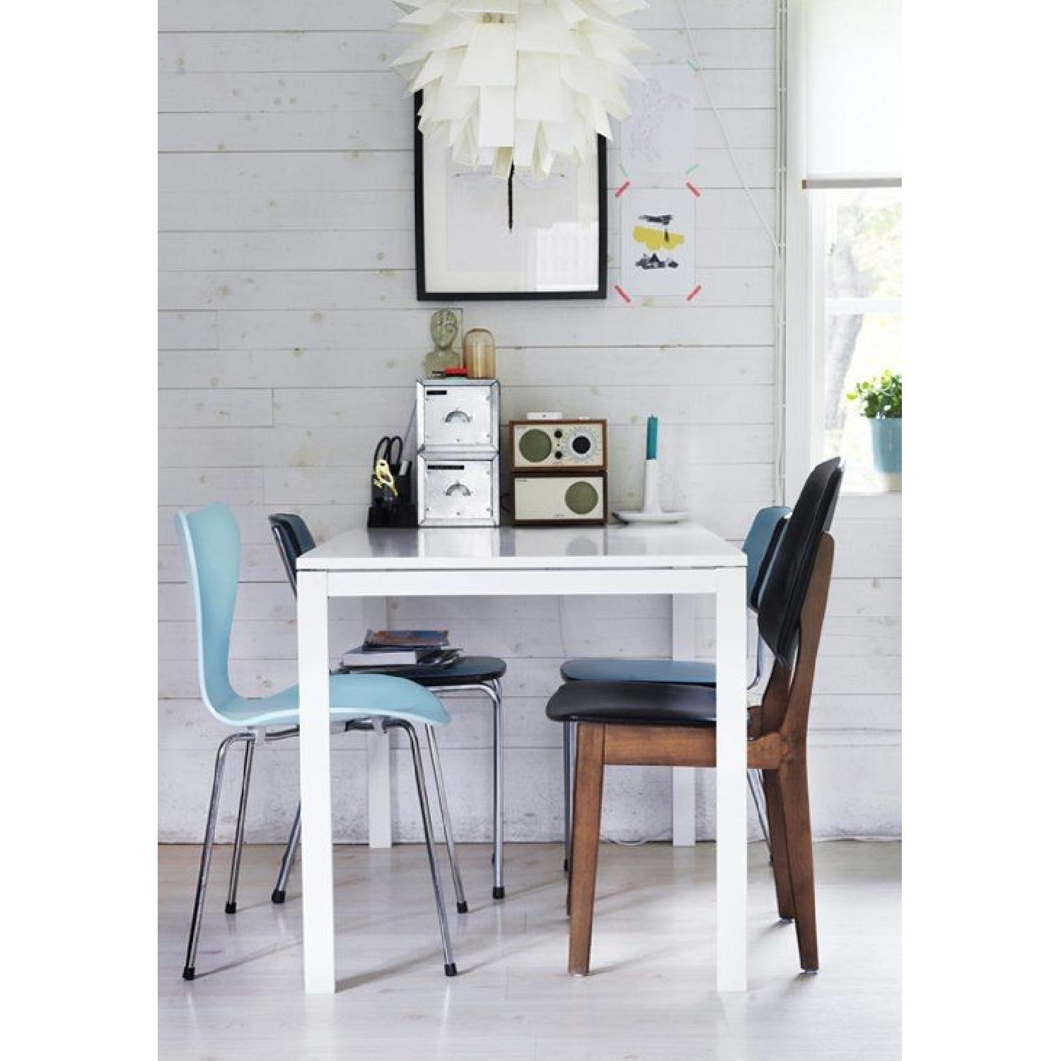 Ikea Small White Melltorp Dining Table - image-1