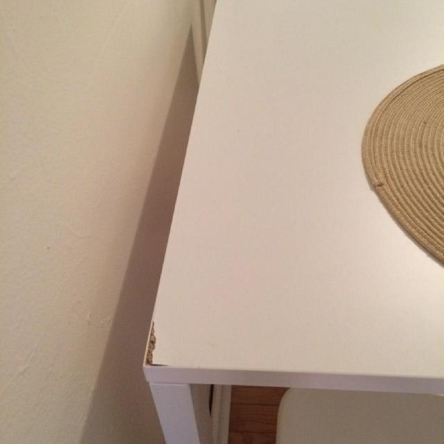 Ikea Small White Melltorp Dining Table - image-5