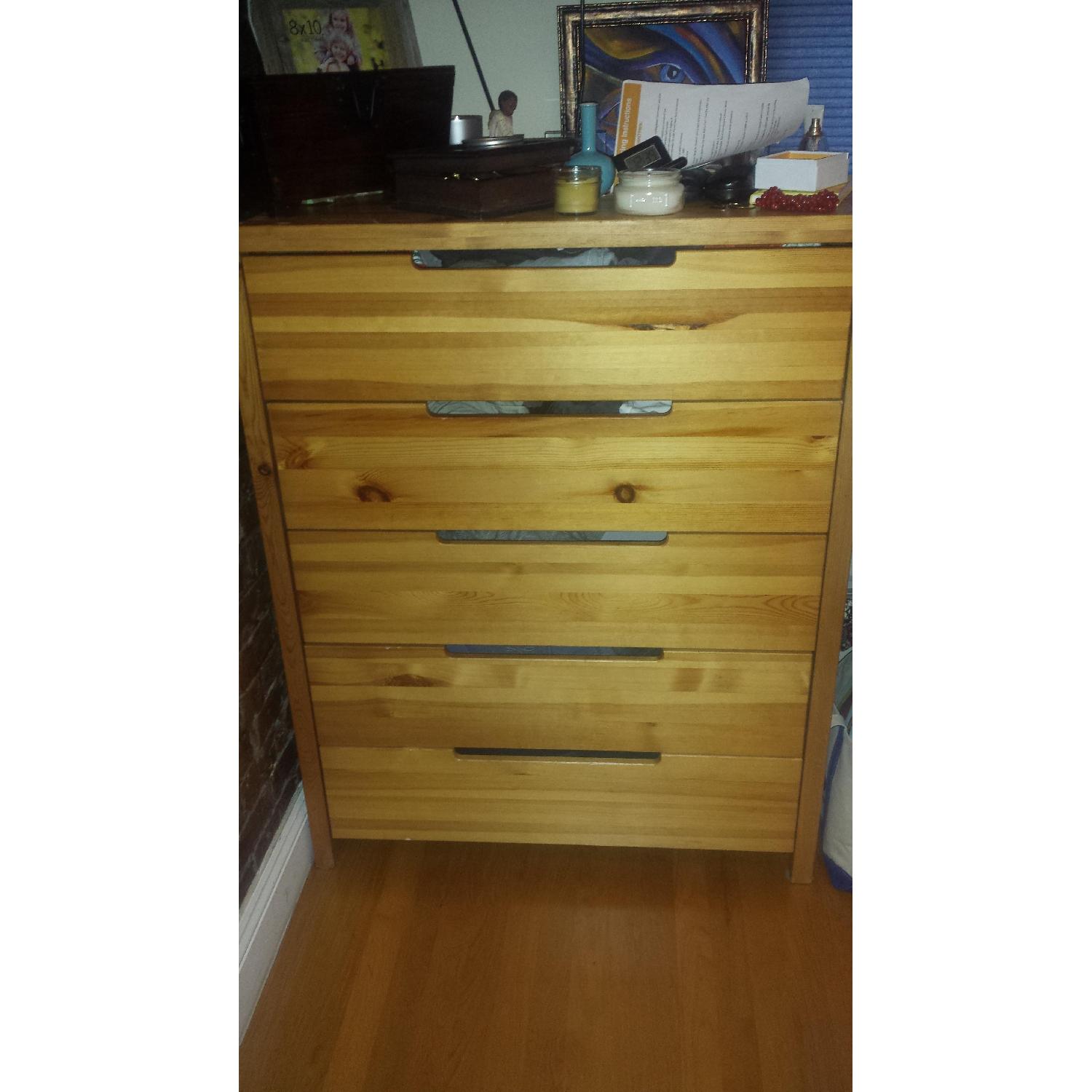 Ikea Narrow and Wide Chest of Drawers - Pair - image-1