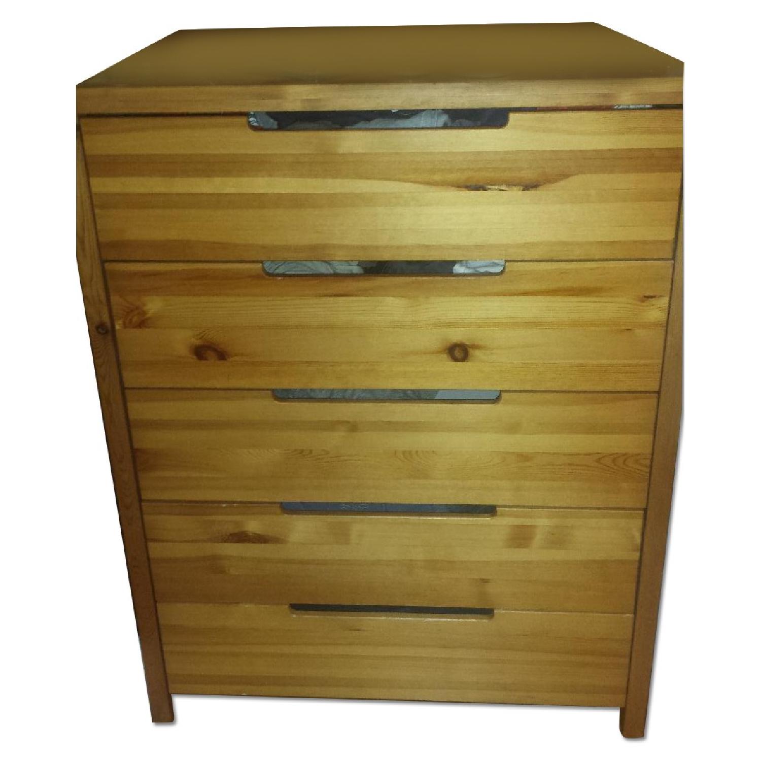 Ikea Narrow and Wide Chest of Drawers - Pair - image-0