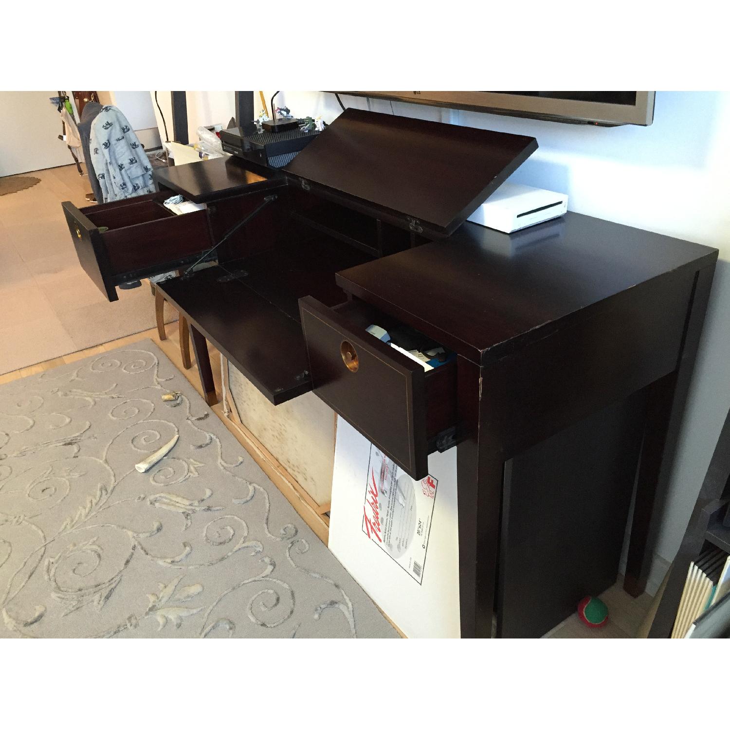 Crate & Barrel Secretary Desk - image-2