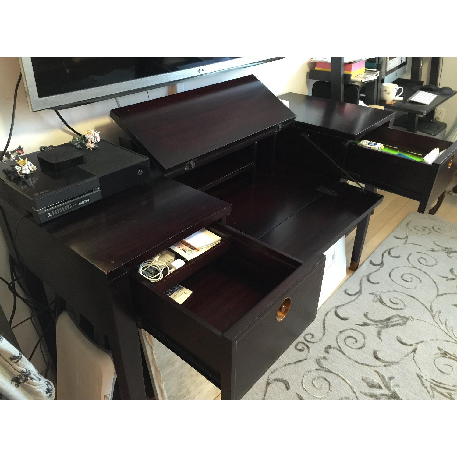 Crate & Barrel Secretary Desk - image-3