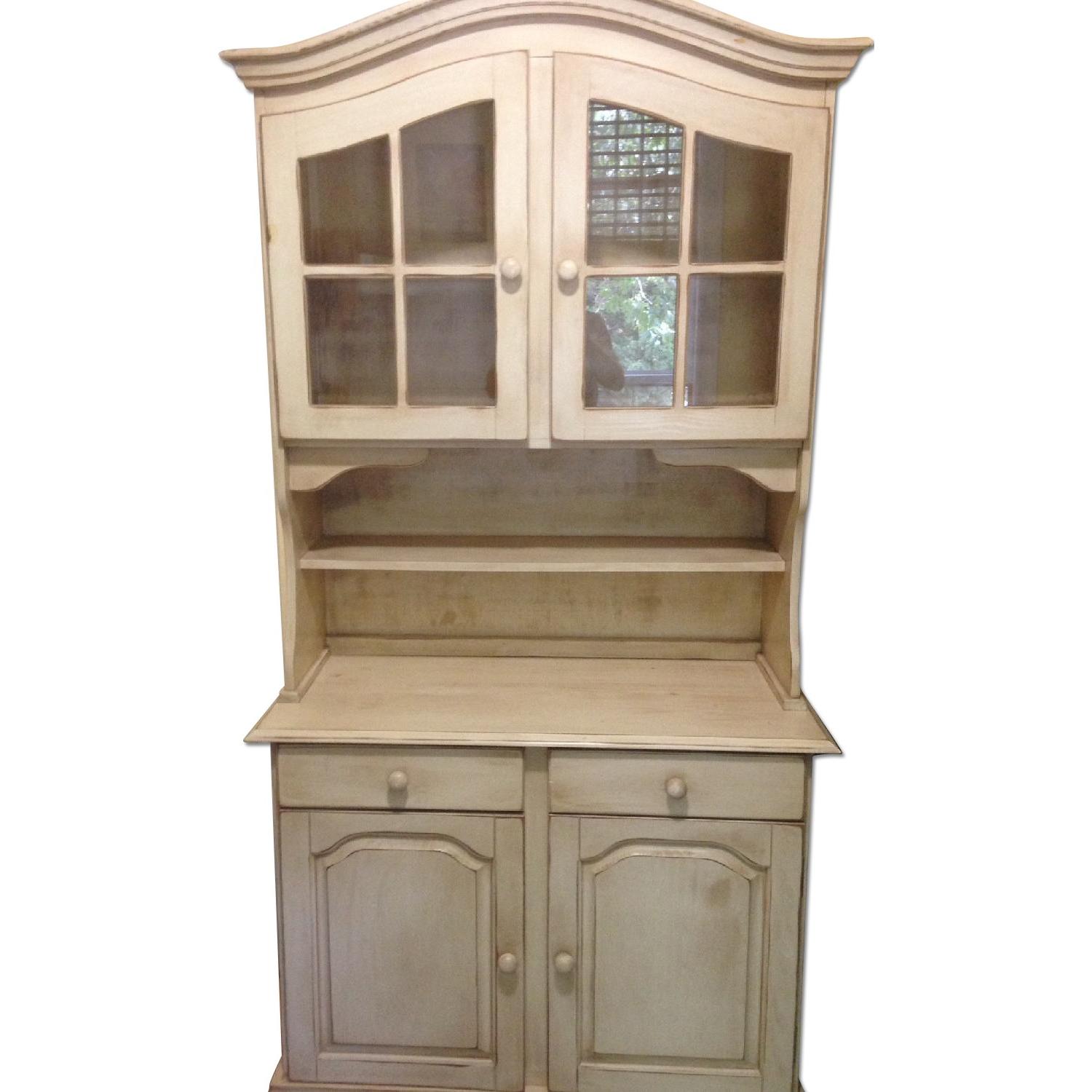 Gothic Cabinet Kitchen Hutch - AptDeco