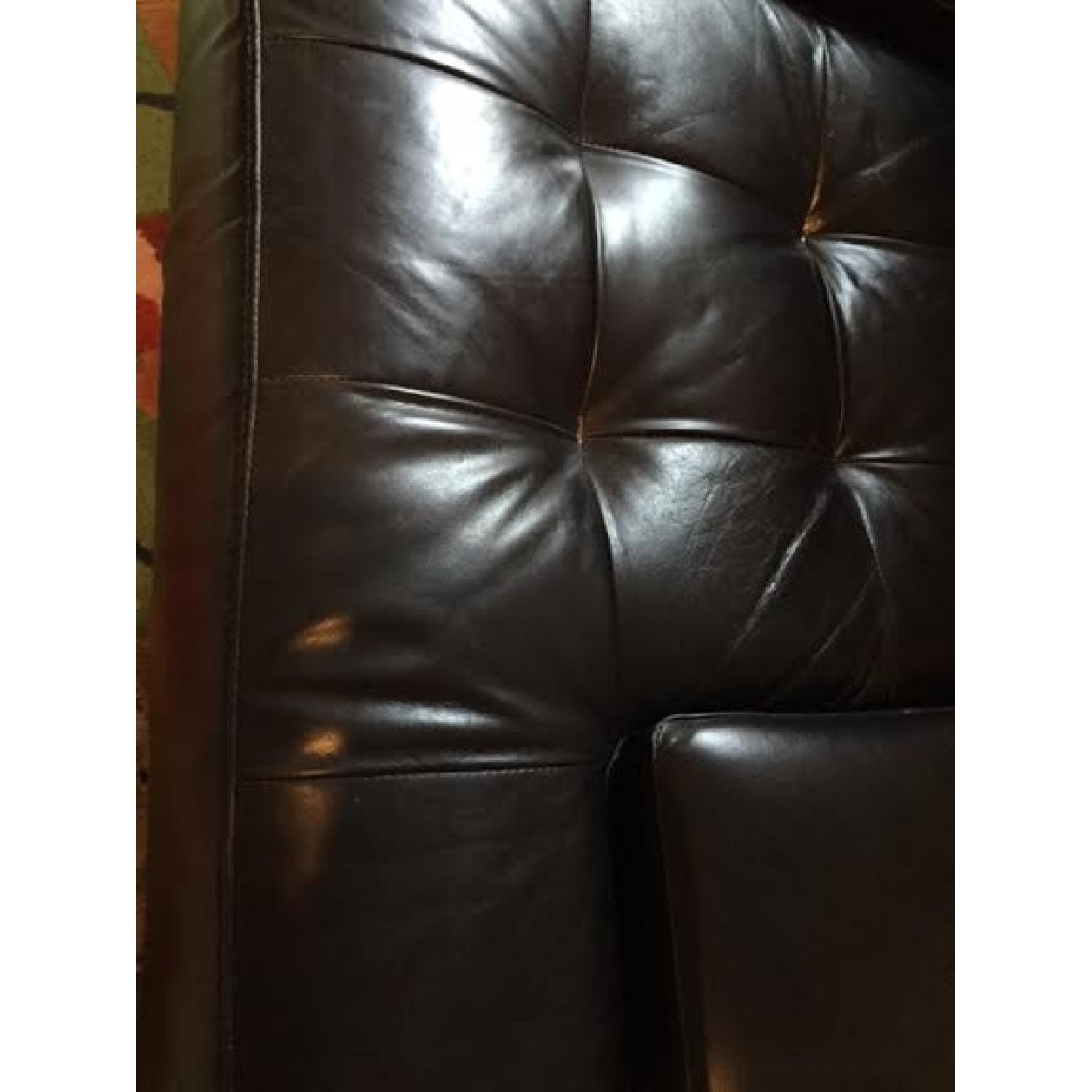 Natuzzi Leather Armchair - image-3