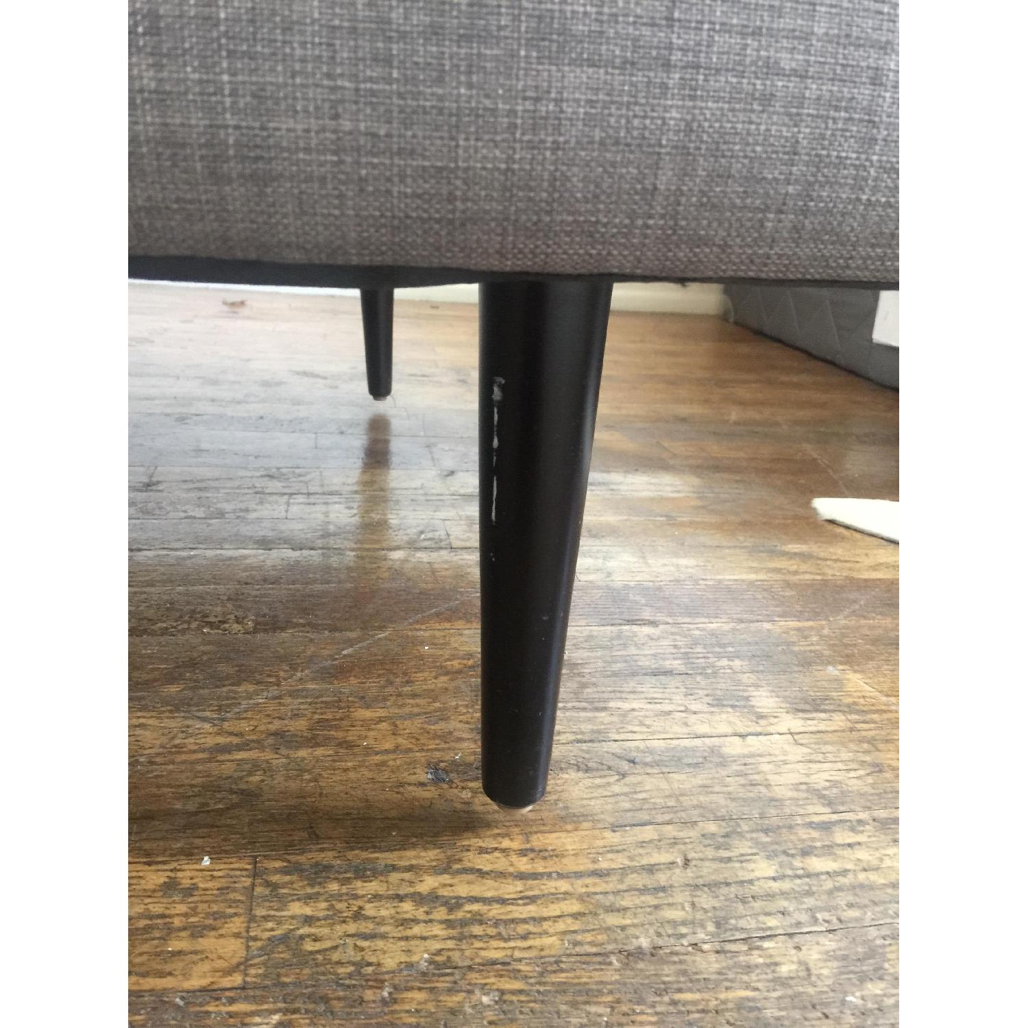 CB2 Draper Mid Century Modern Sofa - image-5