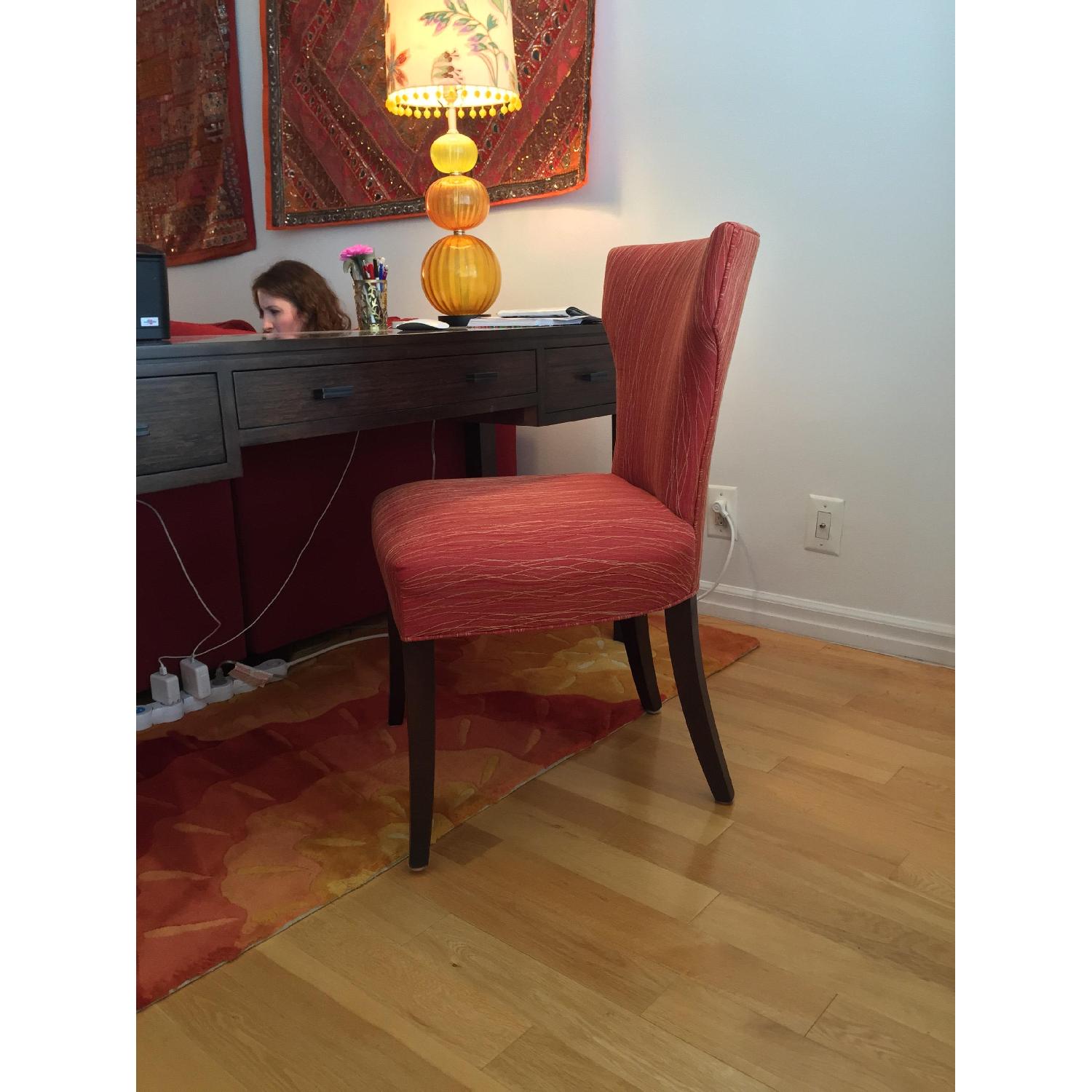 Crate & Barrel Upholstered Chair - image-4