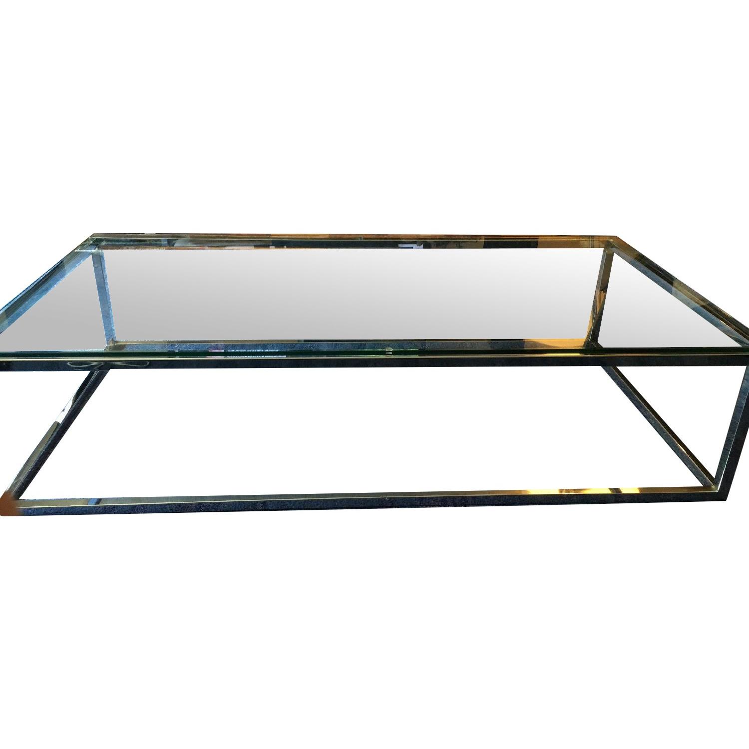 CB2 Smart Glass Coffee Table - image-0
