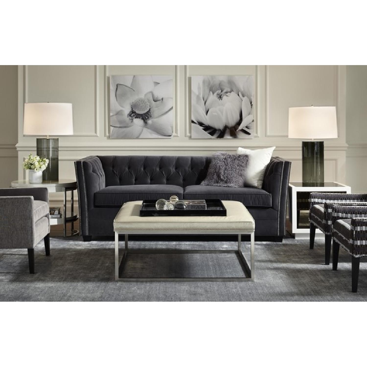 Mitchell Gold + Bob Williams Fiona Super Luxe Queen Sleeper in Charcoal - image-1