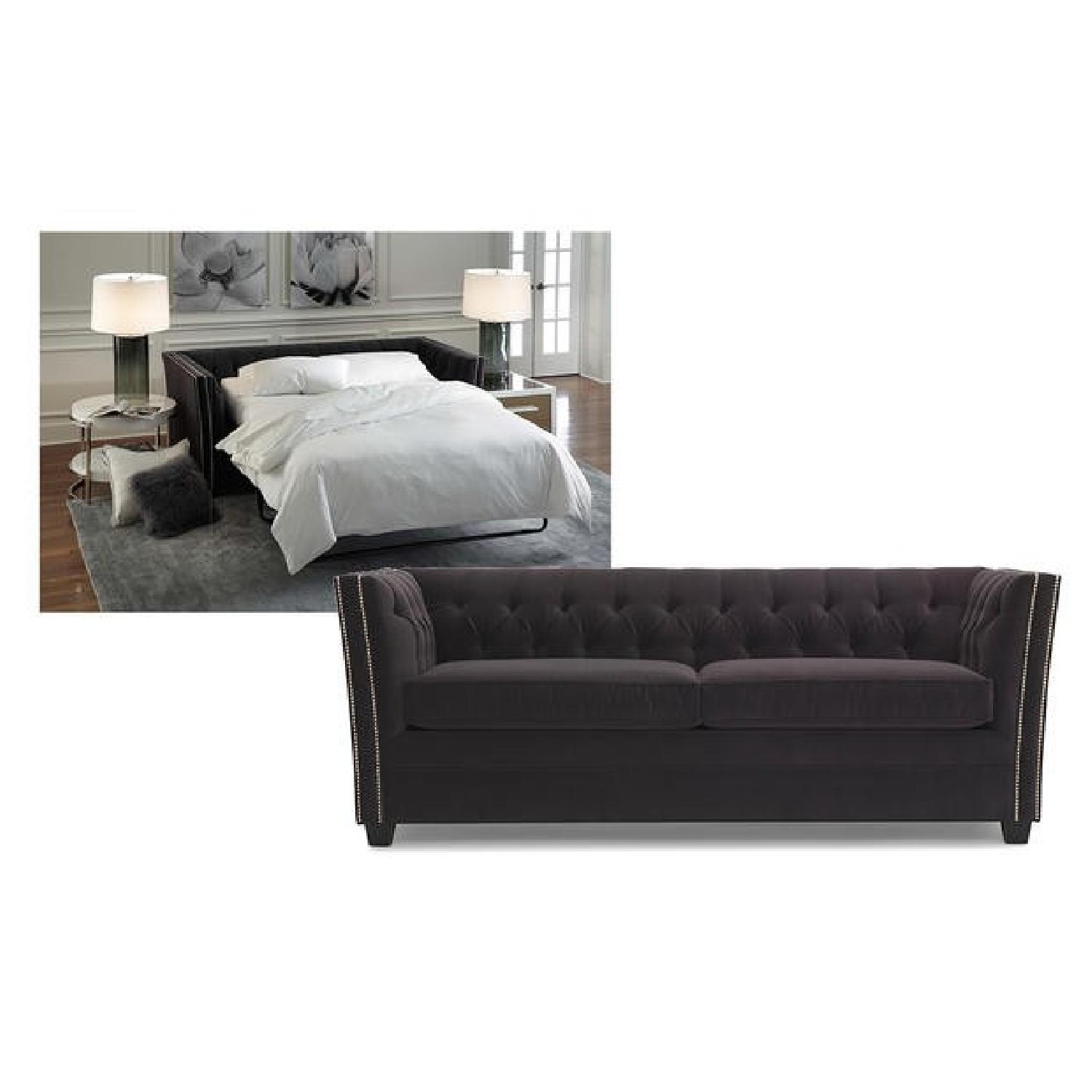 Mitchell Gold + Bob Williams Fiona Super Luxe Queen Sleeper in Charcoal - image-2