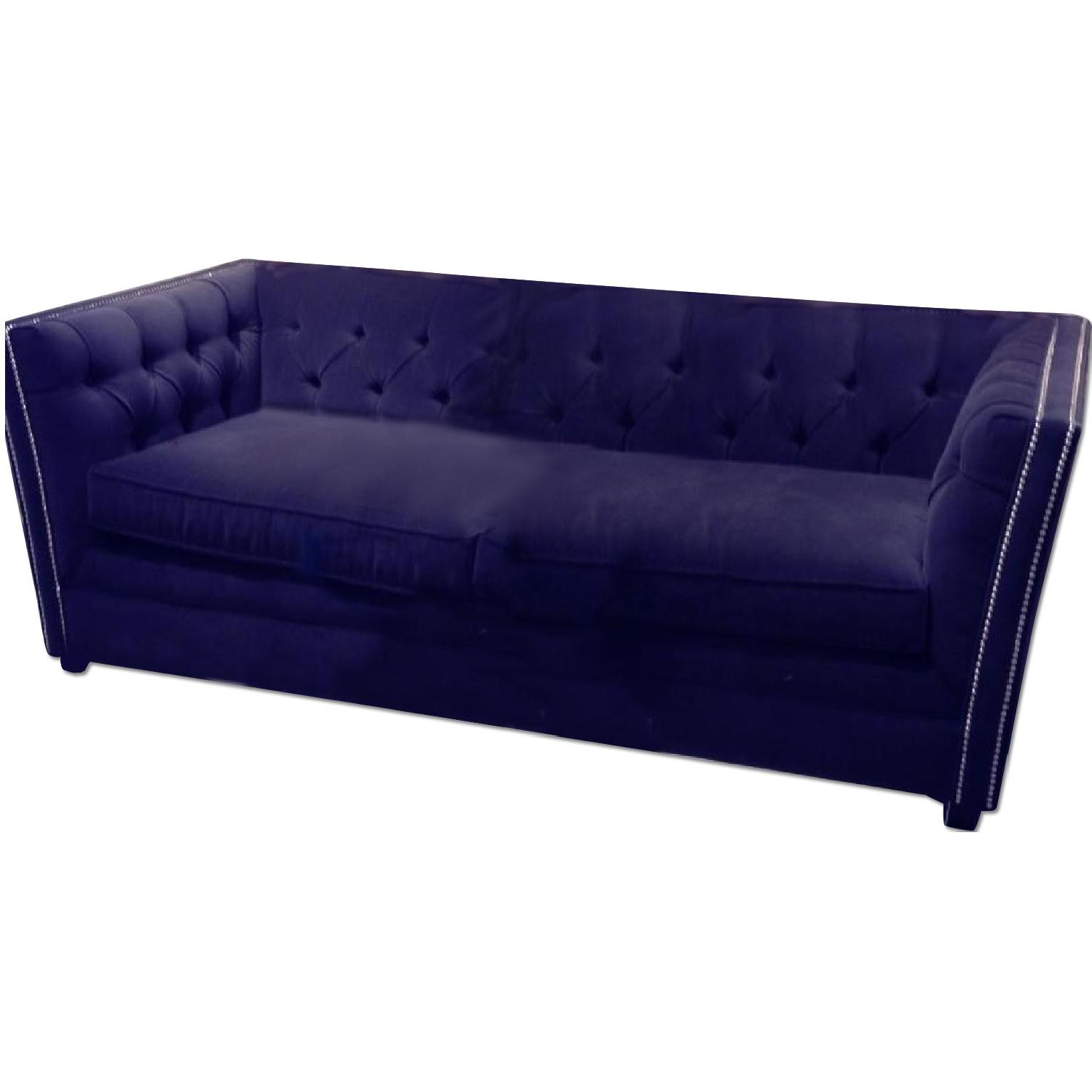 Mitchell Gold + Bob Williams Fiona Super Luxe Queen Sleeper in Charcoal - image-0