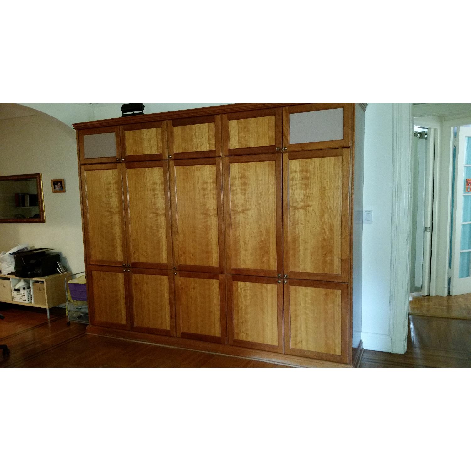 Custom Made Solid Wood Wall System - image-1