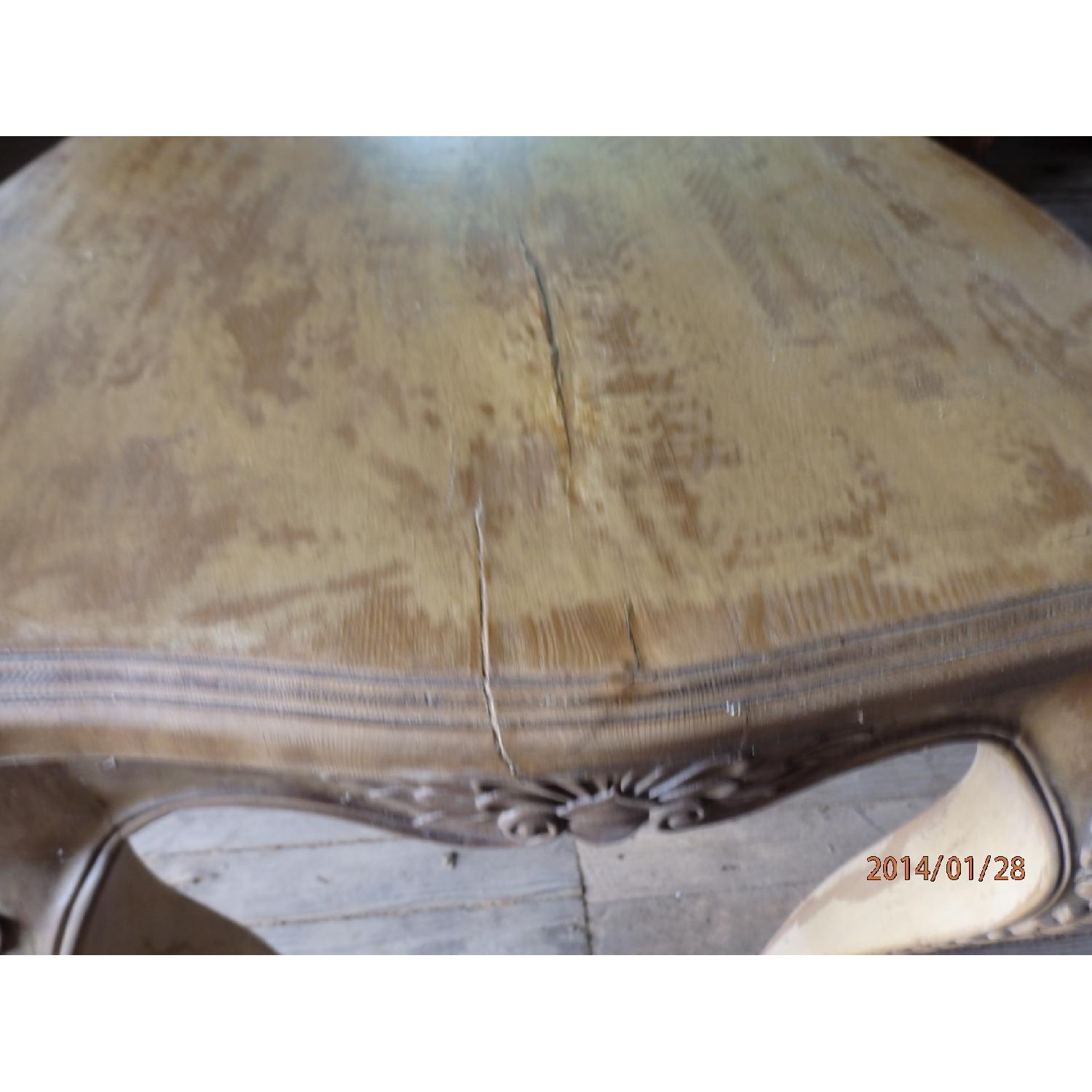Side Table with Carved Cabriole Legs and Apron - image-5