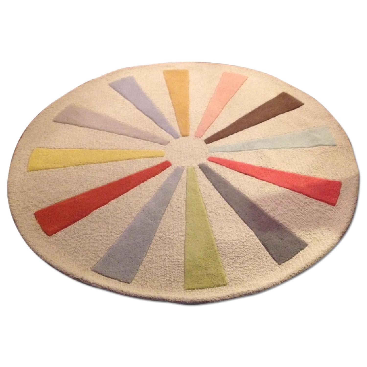 Dwell Studio Pinwheel Rug AptDeco