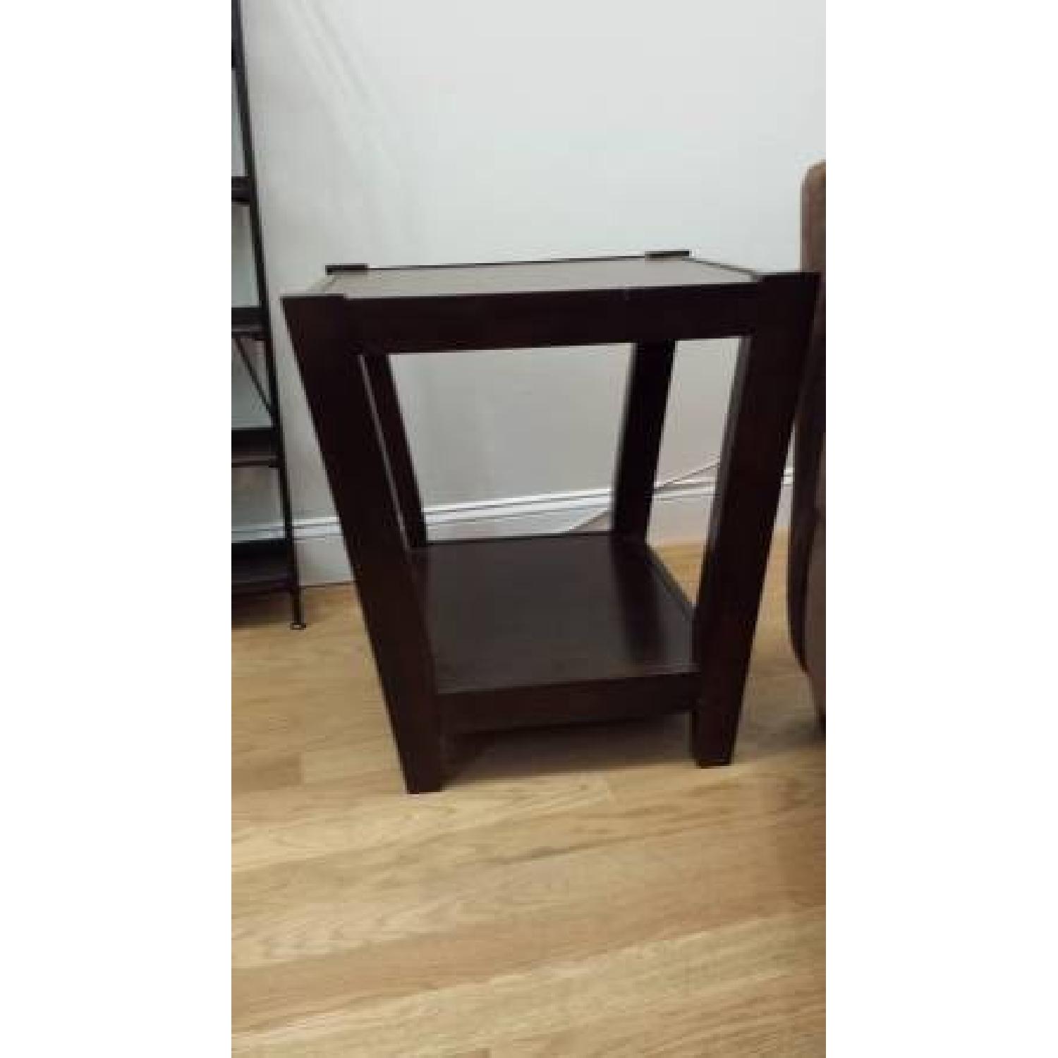 Gardner White Rich Brown End Table - image-1