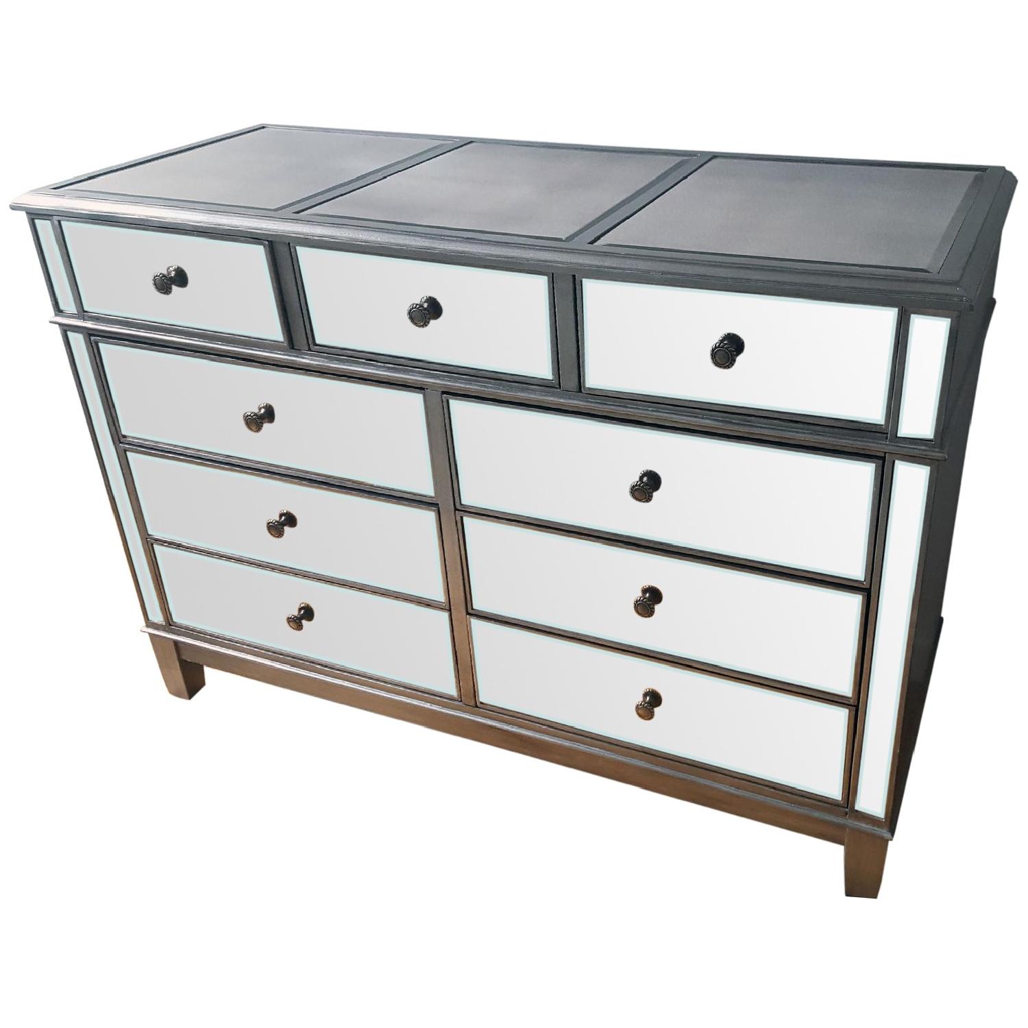 Pier 1 Hayworth Silver Dresser AptDeco