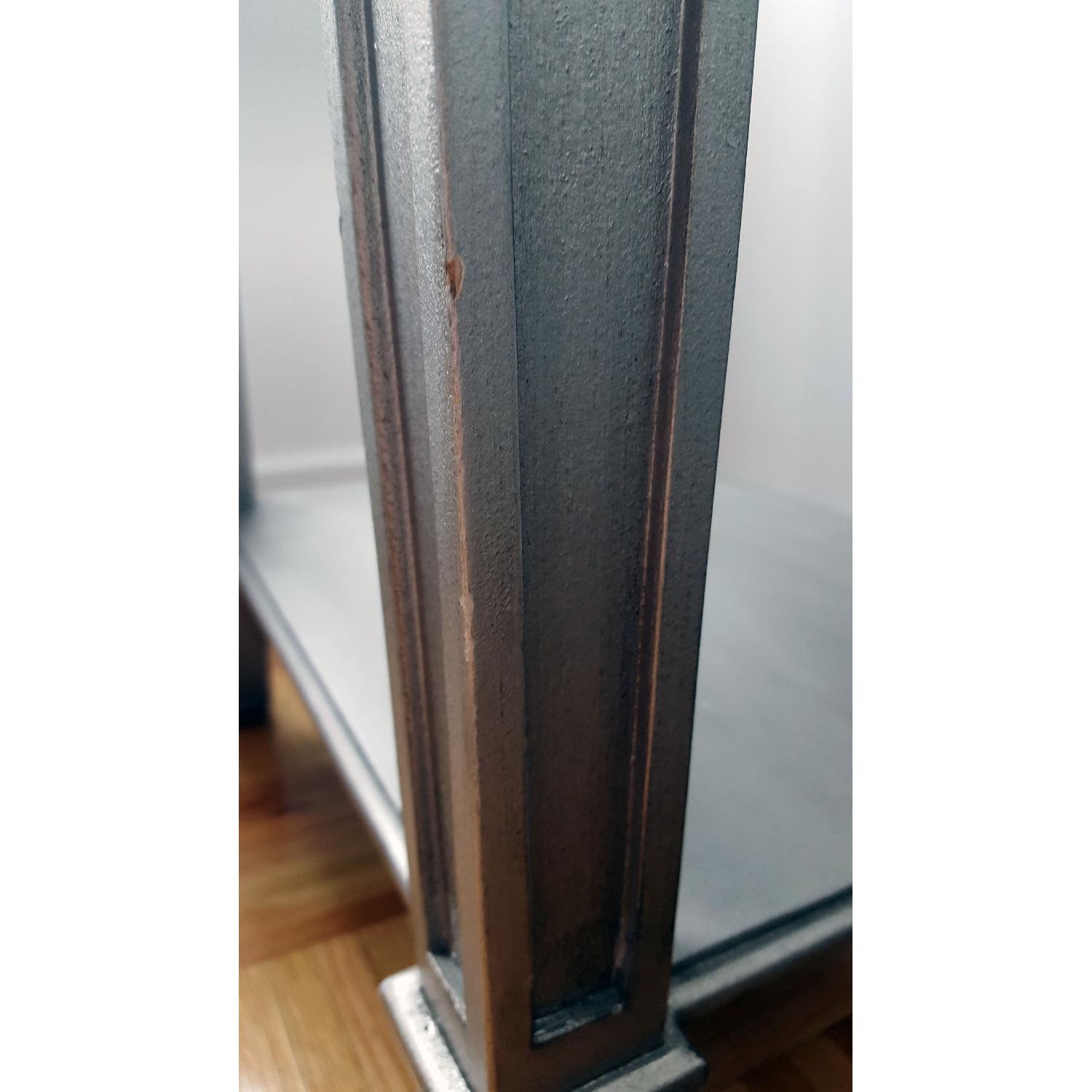 Pier 1 Hayworth Silver Night Stand - image-5