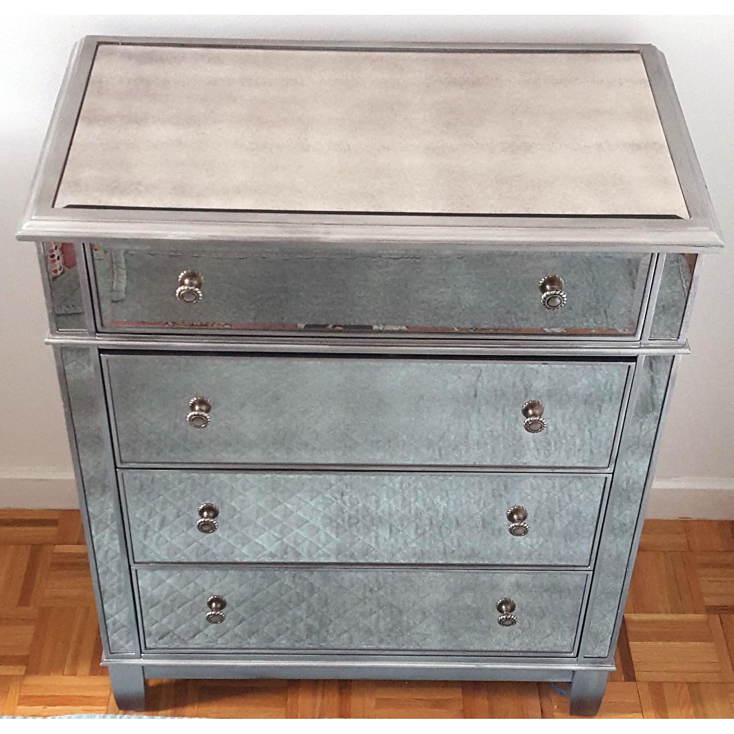 Pier 1 Hayworth Silver Chest - image-1