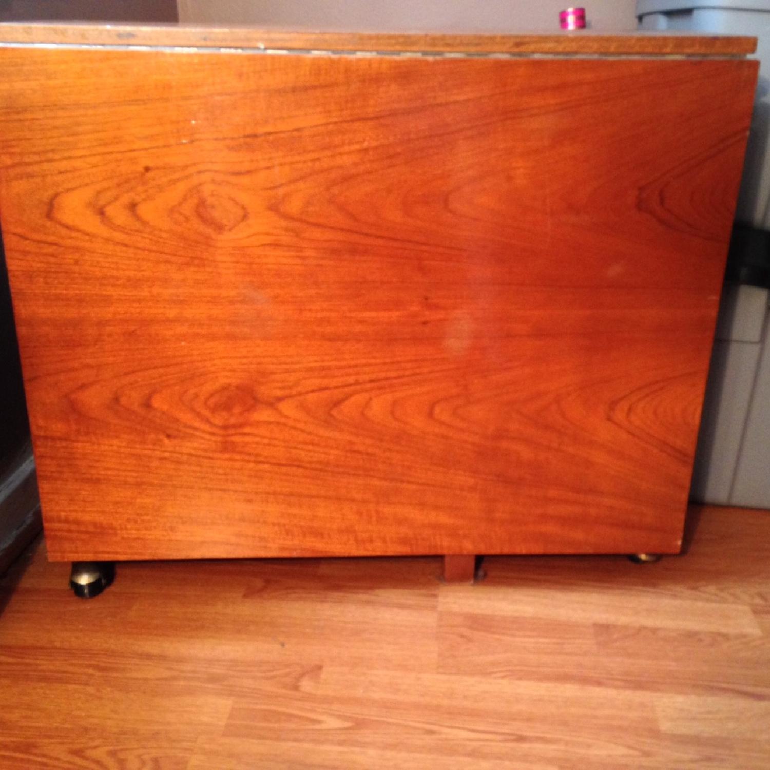 Portable Dining Table w/ 4 Folding Chairs - image-3