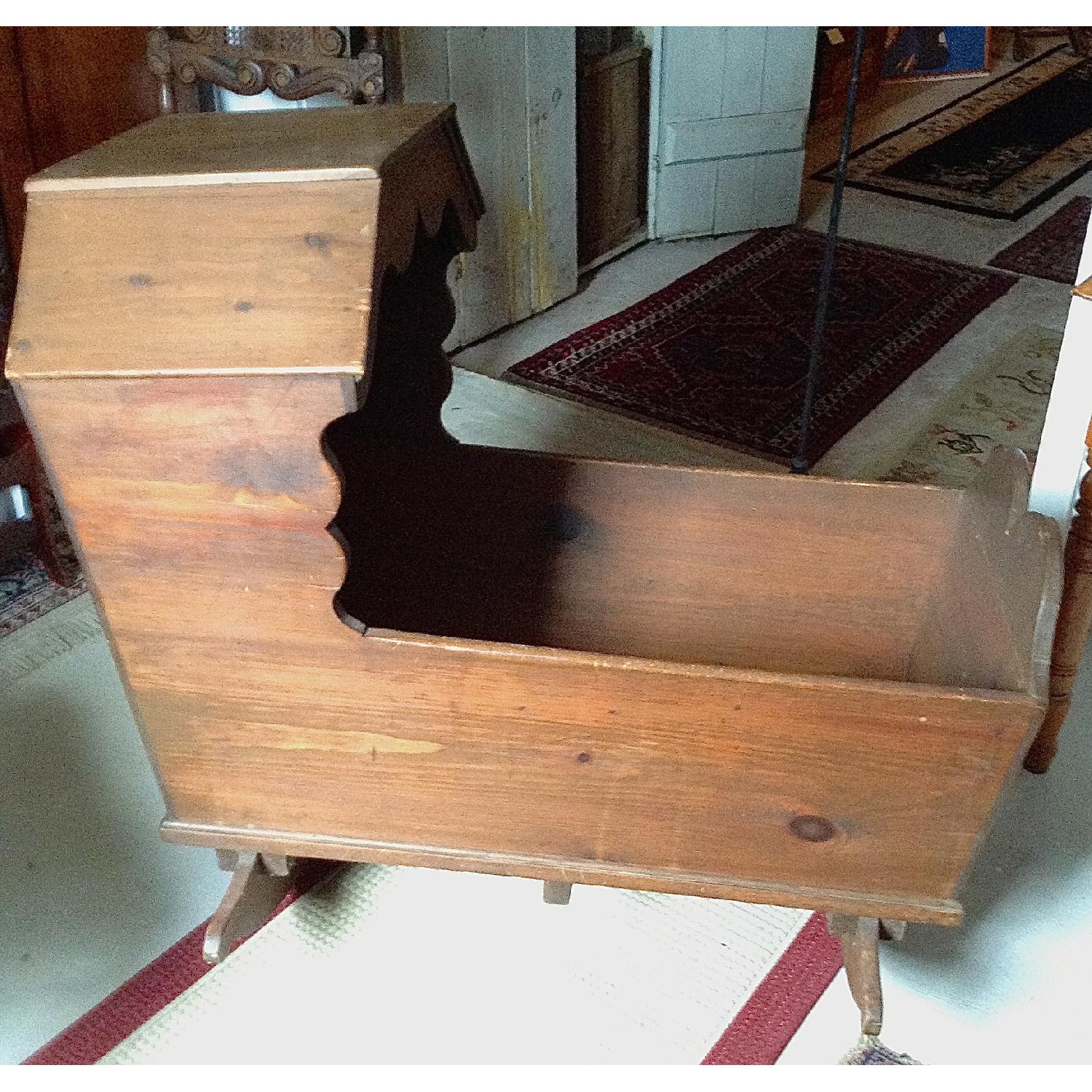 Antique Large Cradle - image-2